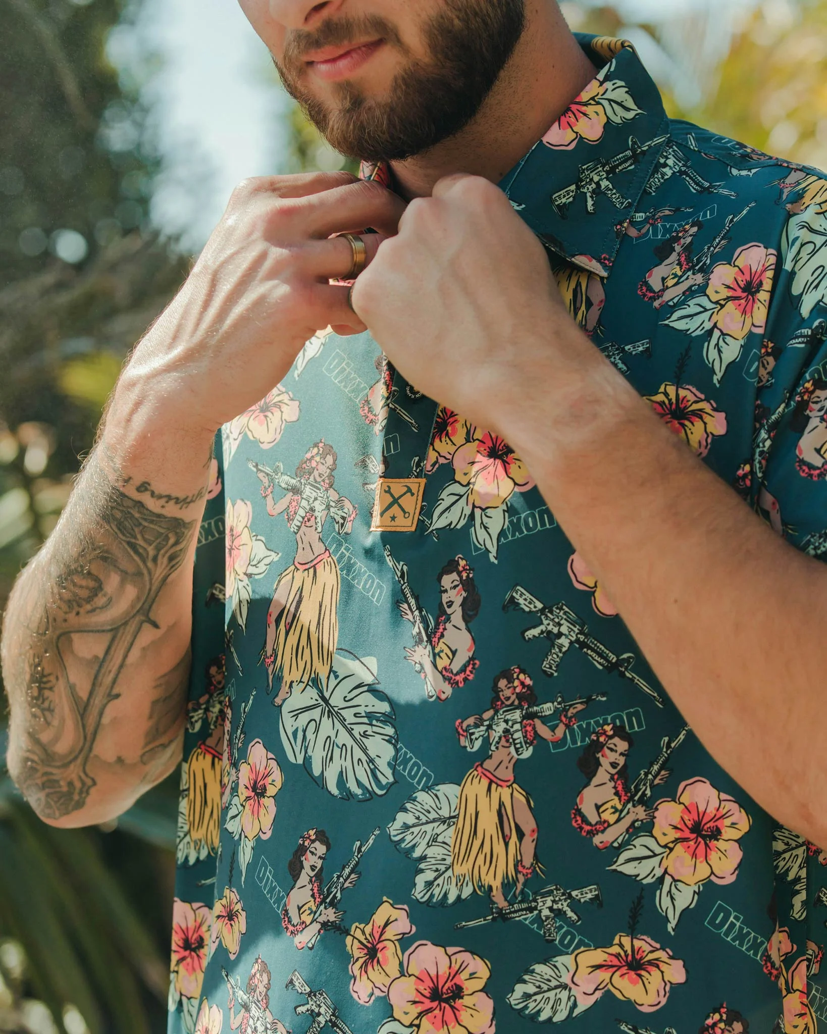 Aloha Arms Party Polo - Image 3