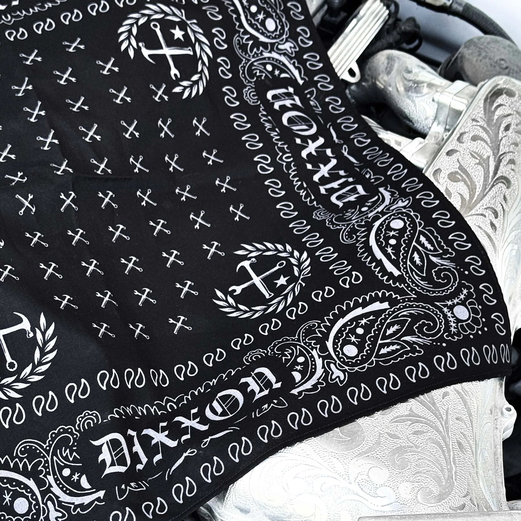 Bandana - Black & Grey