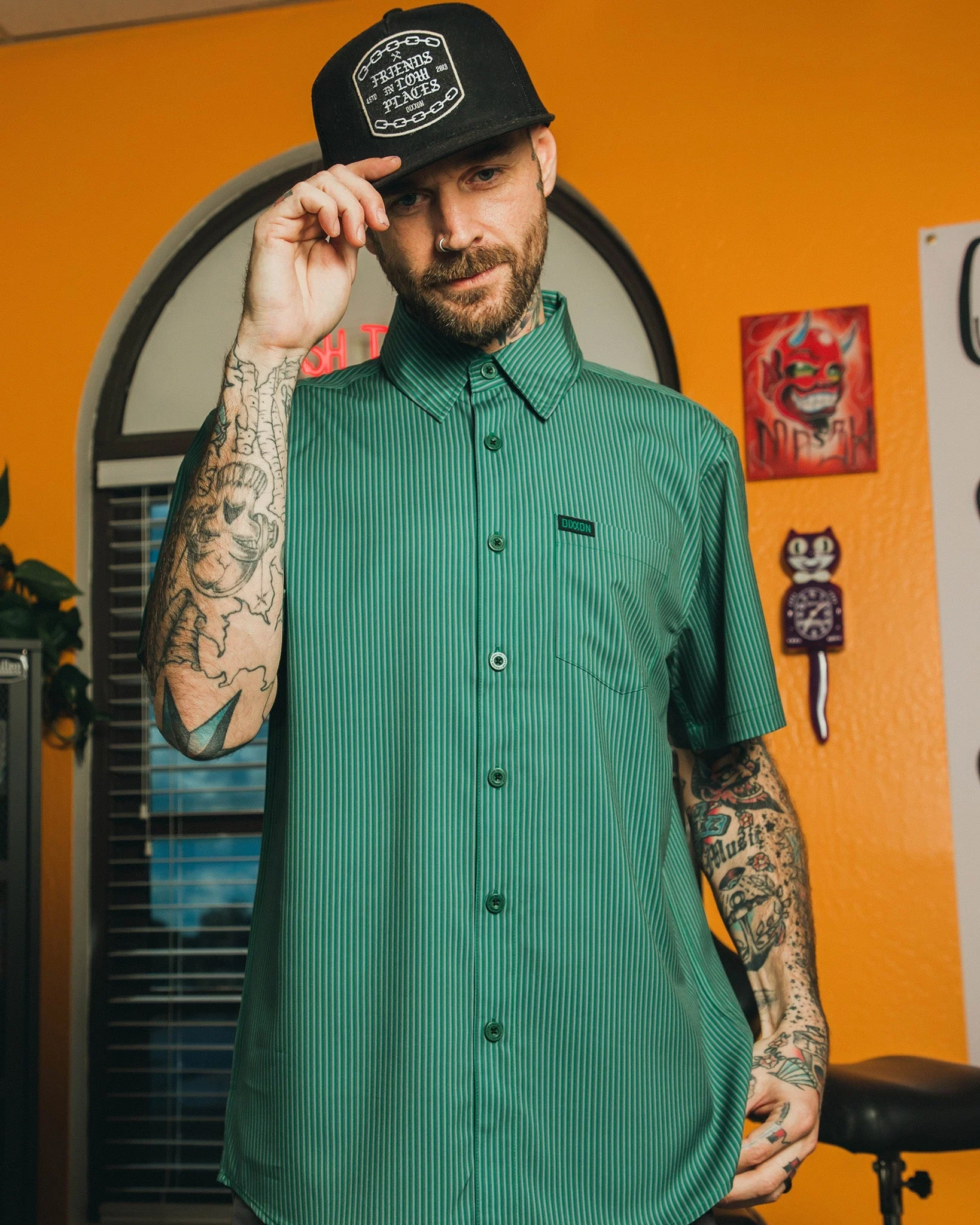 Benny TS Short Sleeve - Green - Image 4