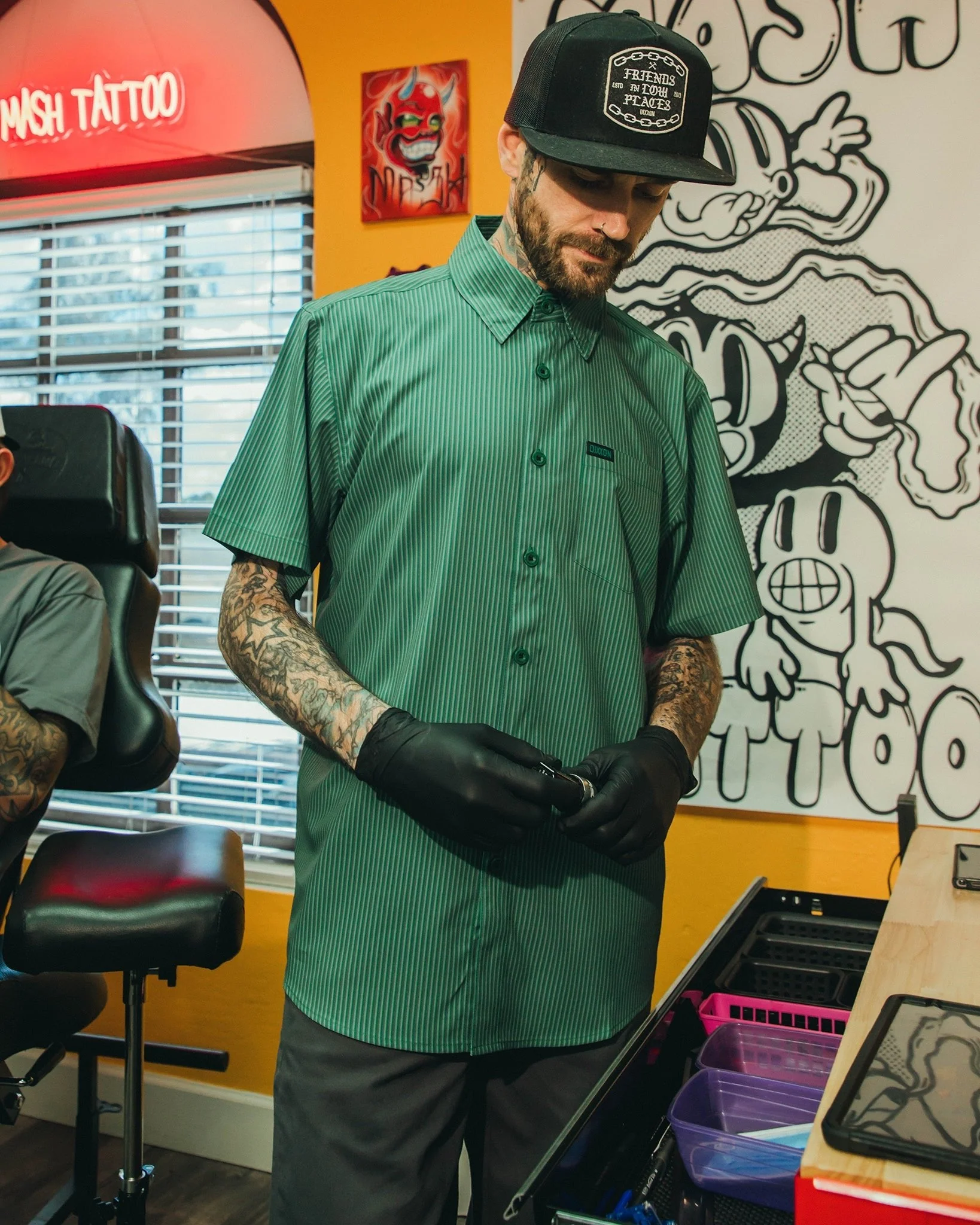 Benny TS Short Sleeve - Green - Image 5