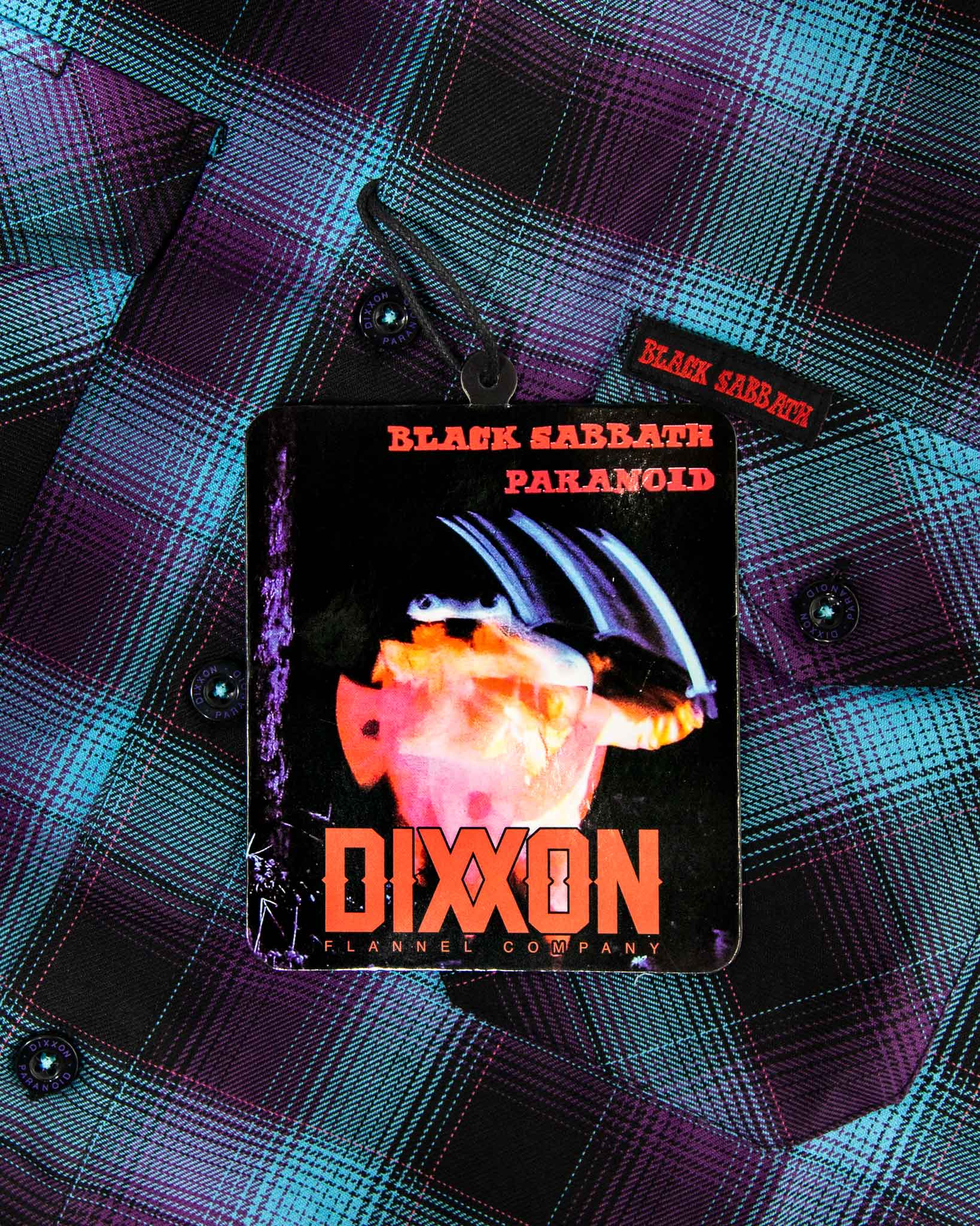 Black Sabbath Paranoid Flannel - Image 2