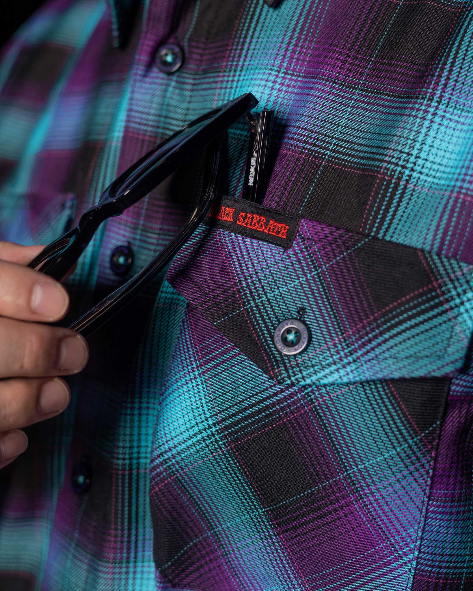 Black Sabbath Paranoid Flannel - Image 7