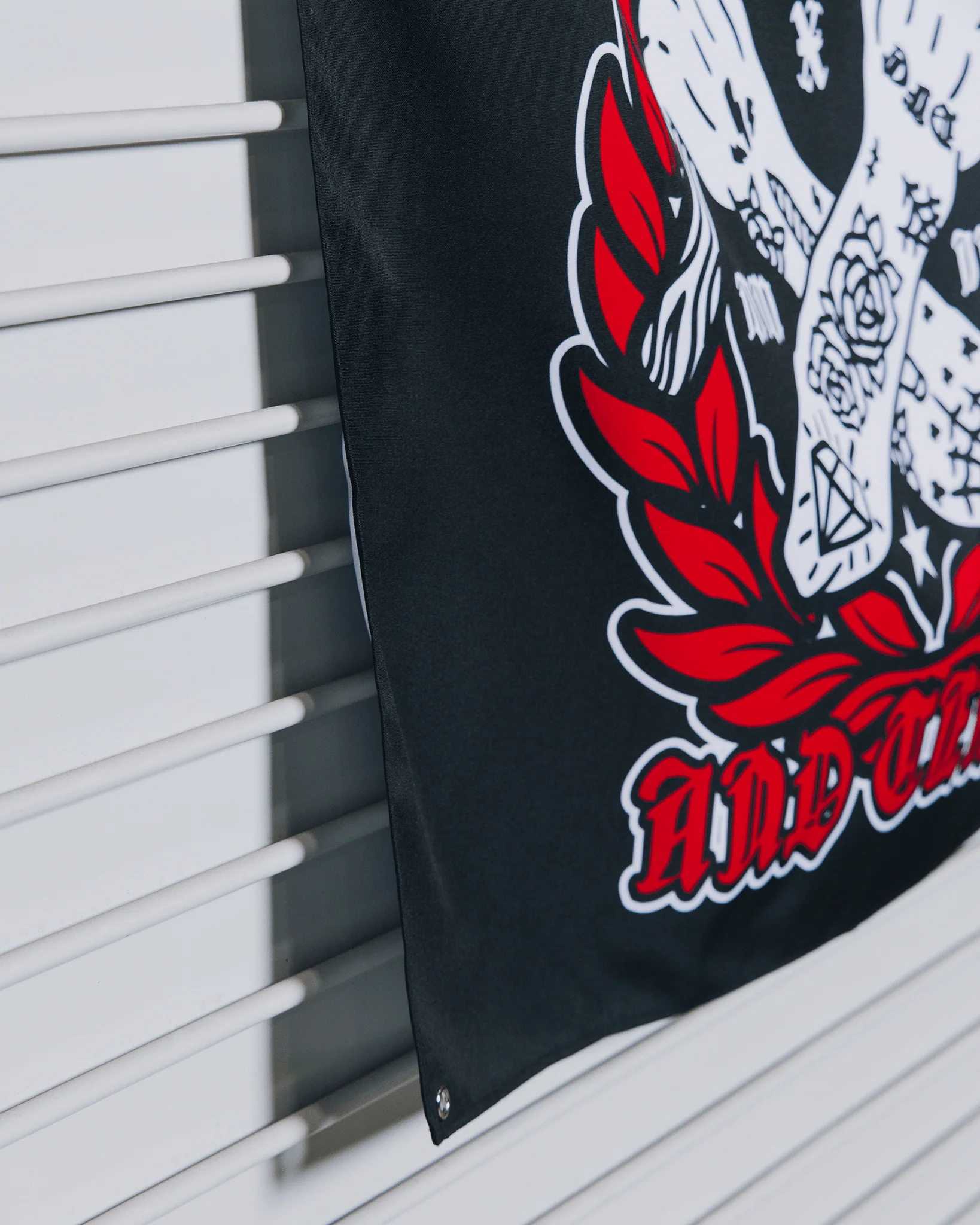 Blood, Sweat & Tears Garage Banner - 36" x 36" - Image 2
