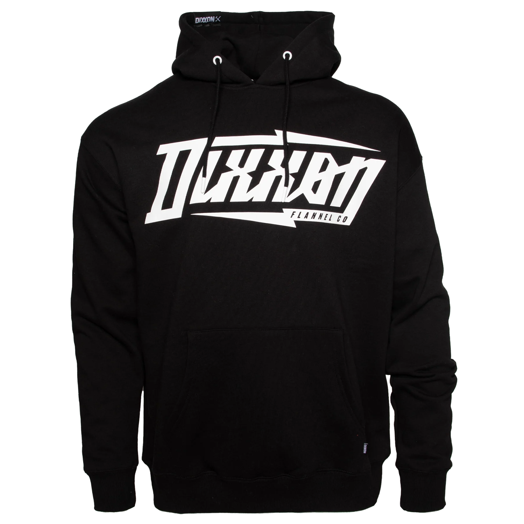 Bolt Pullover Hoodie - Black