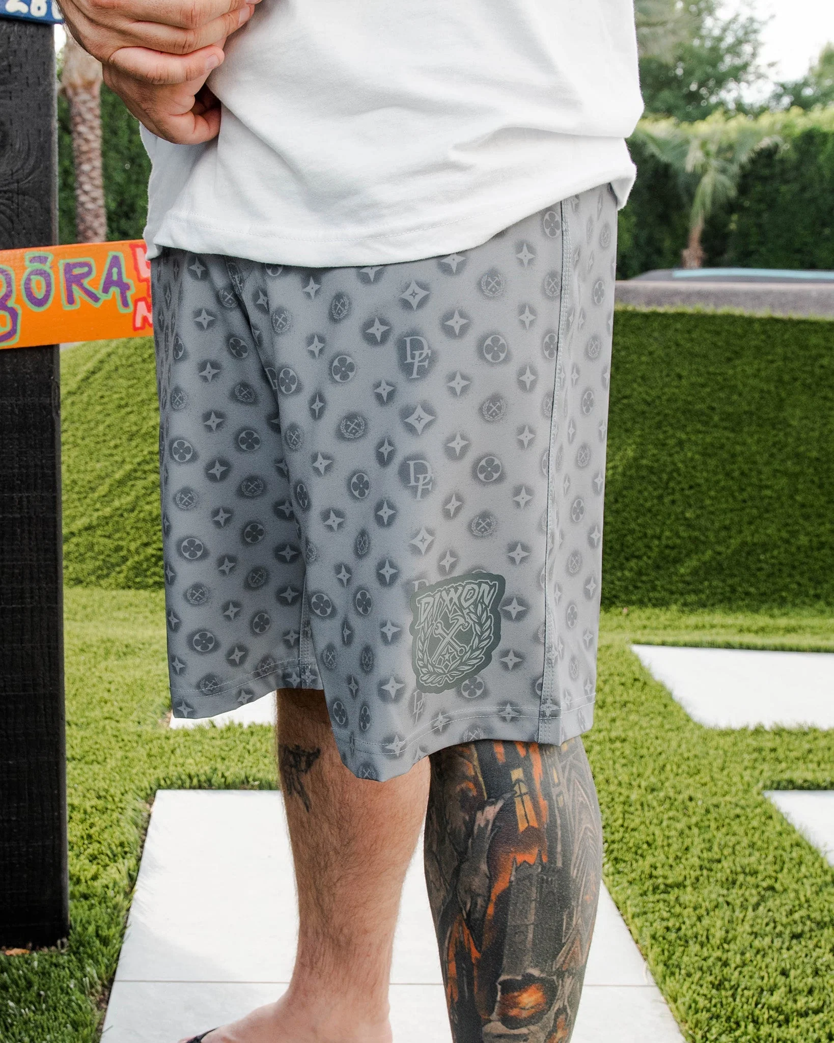 Bougie Boardshorts - Grey - Image 3
