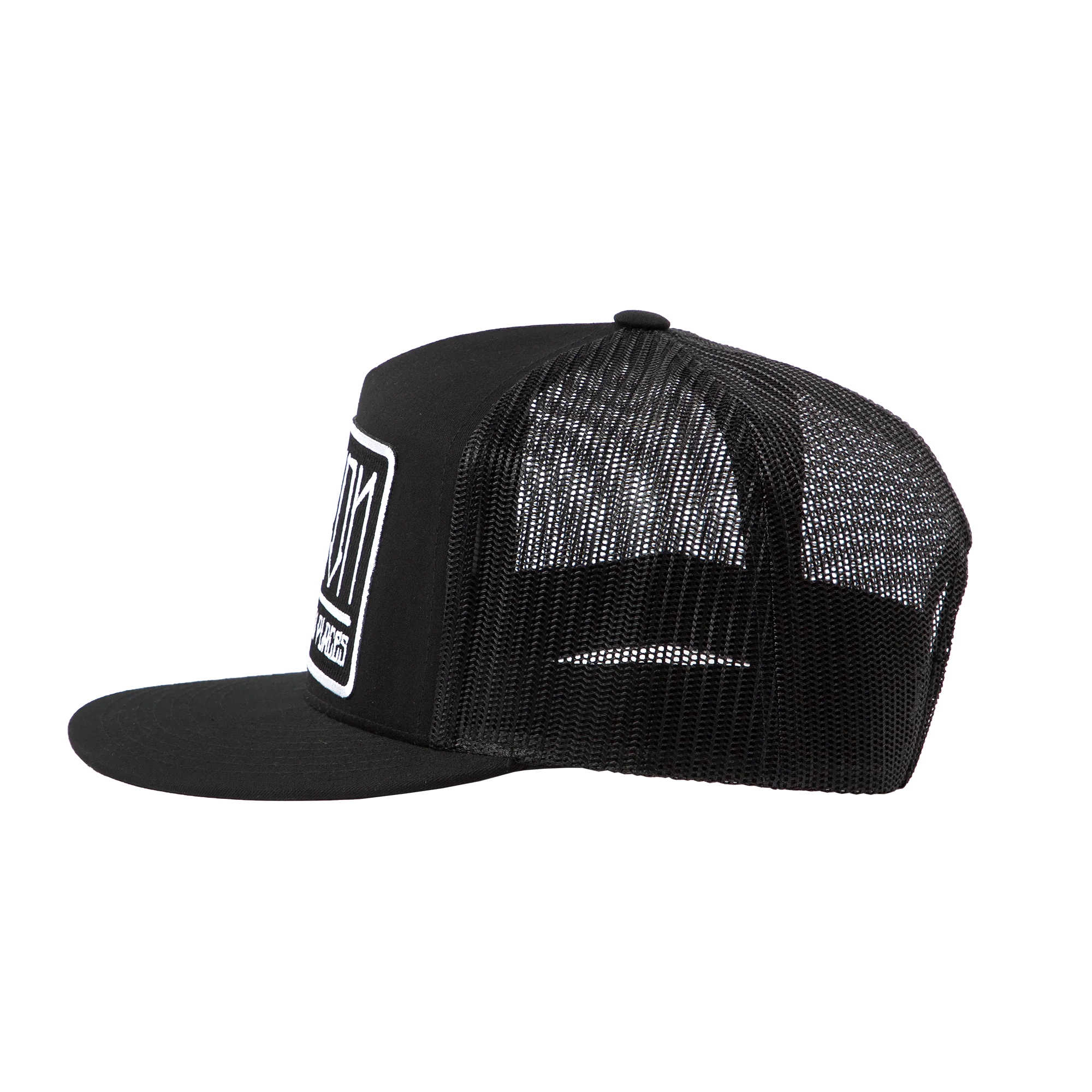 Chela Flat Bill Trucker Snapback - Image 7