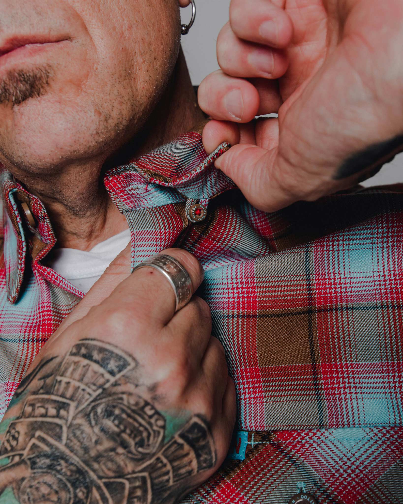 Club Tattoo Snake & Eagle Flannel - Image 8