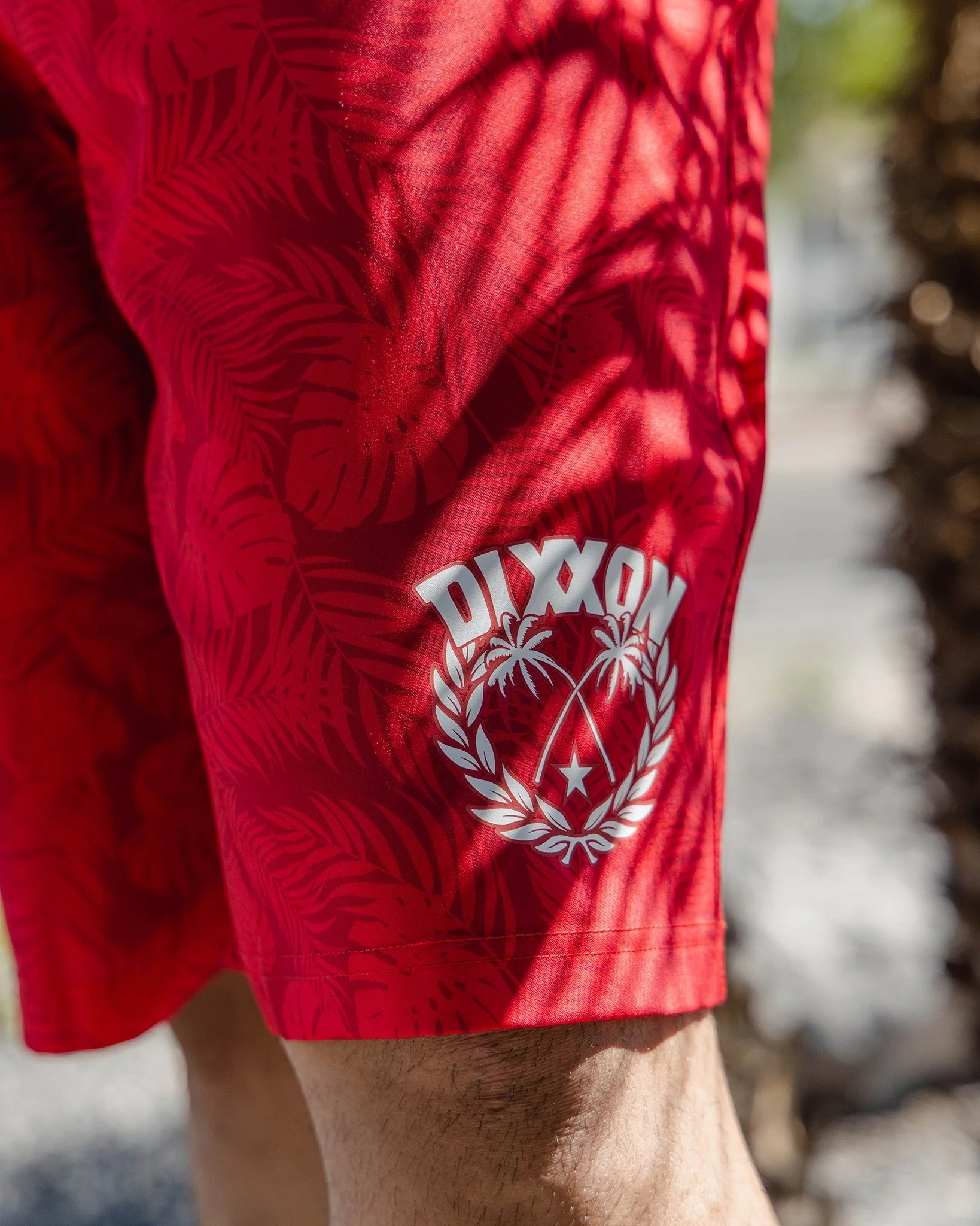 Corcovado Camo Boardshorts - Red - Image 4