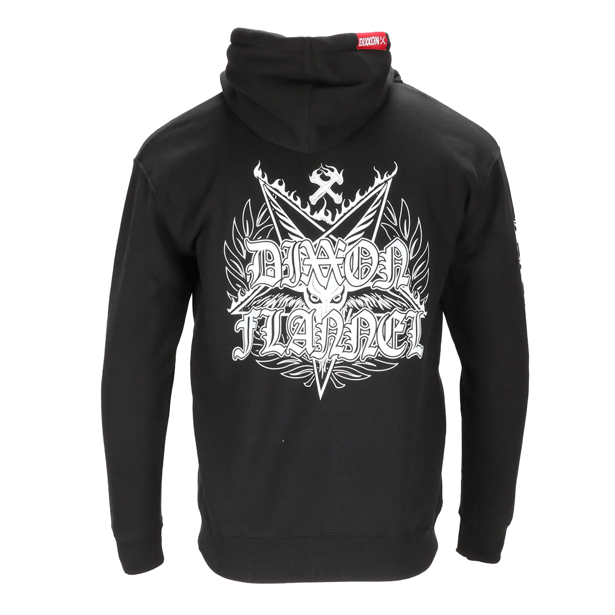 Dark Flannel Zip Up Hoodie