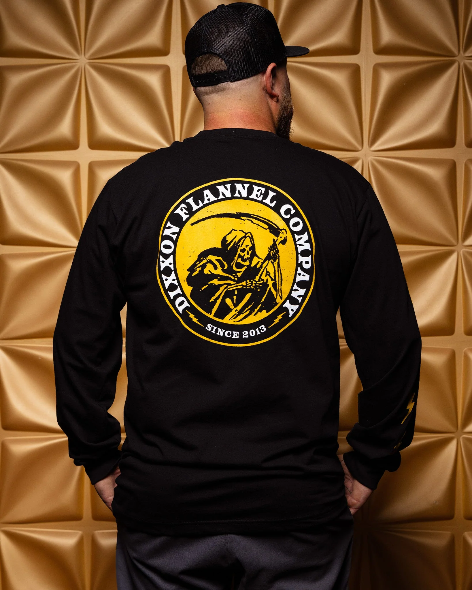 Death Boy Long Sleeve T-Shirt - Black - Image 3