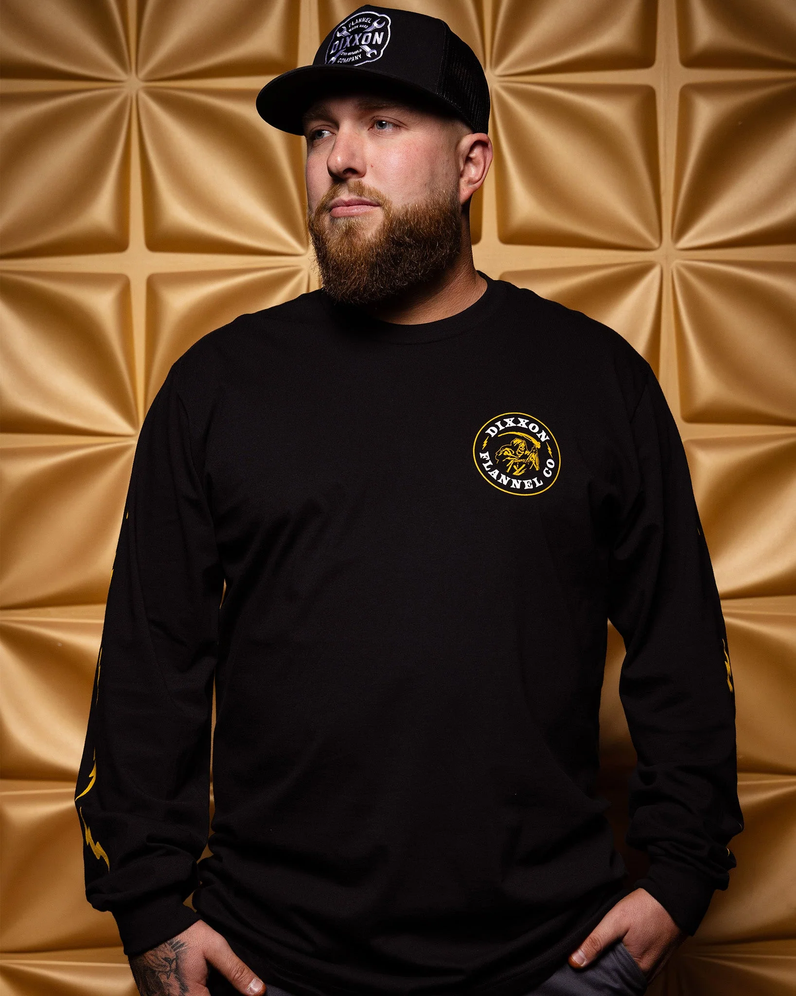 Death Boy Long Sleeve T-Shirt - Black - Image 4