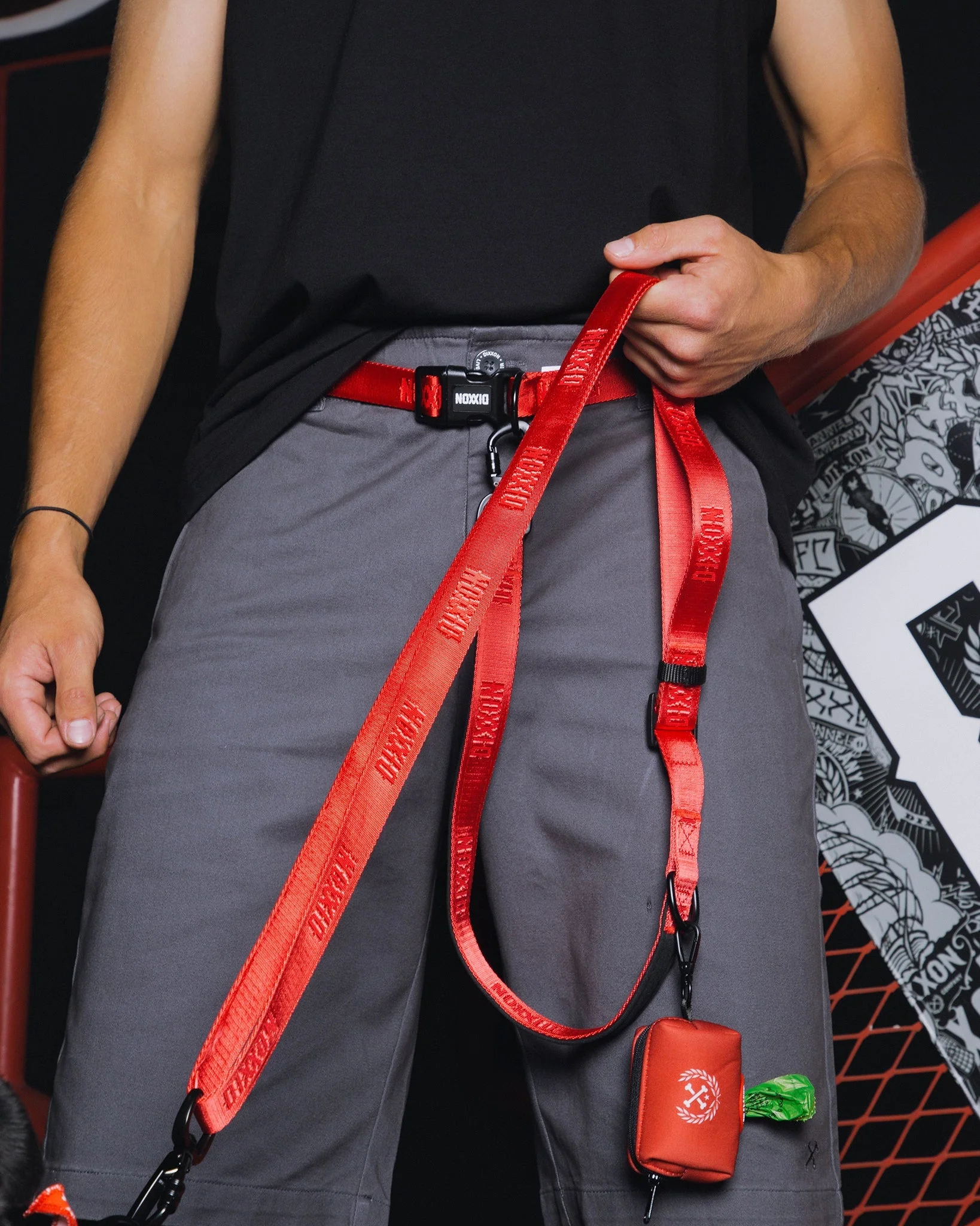 Dixxon Dog Leash - Red - Image 3