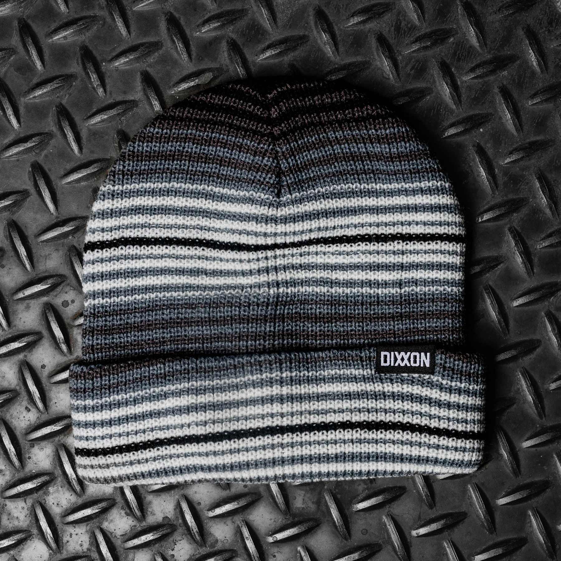 Dock Beanie - Black & Grey Serape