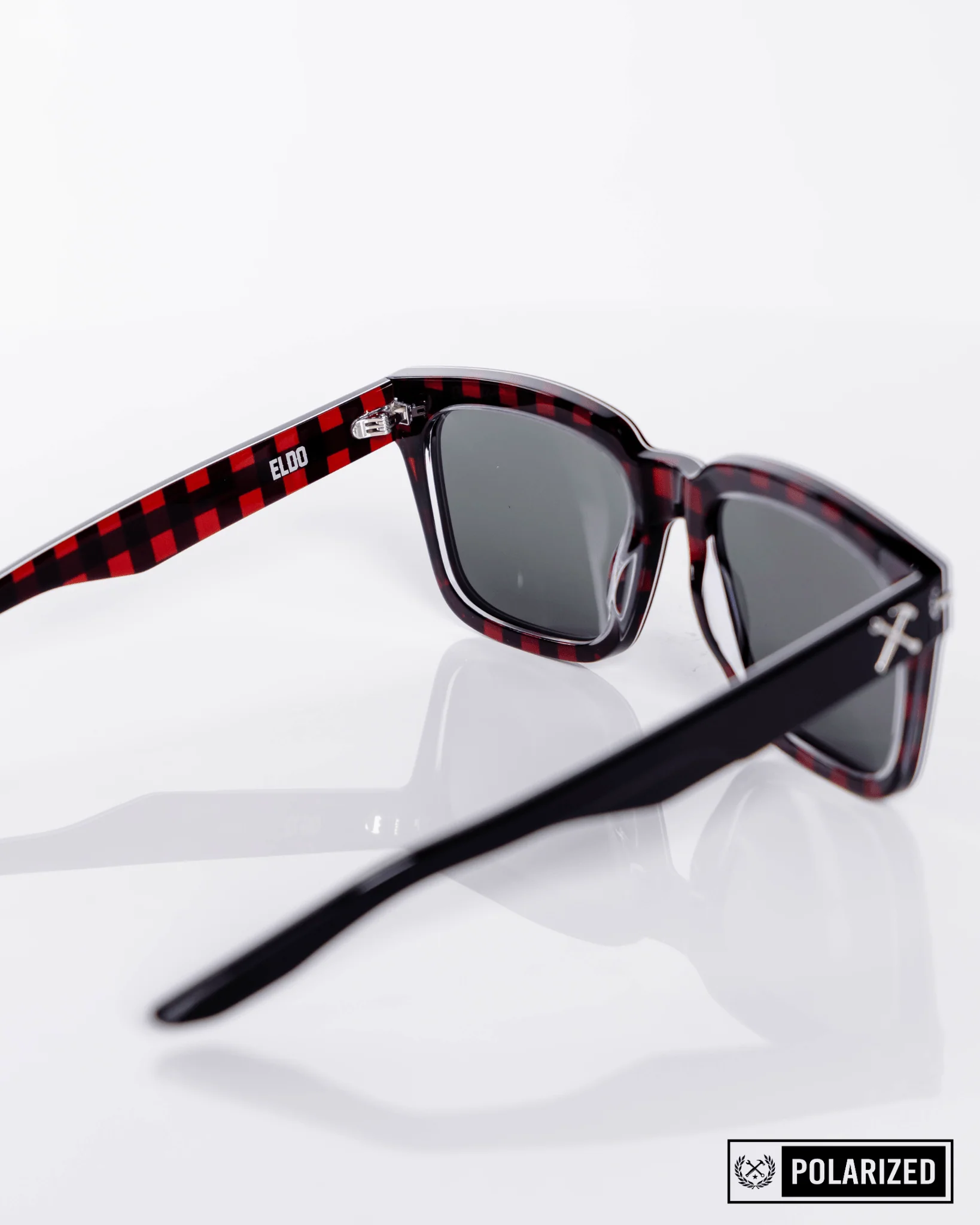 Eldo Sunglasses - Redrum & Grey Polarised - Image 5