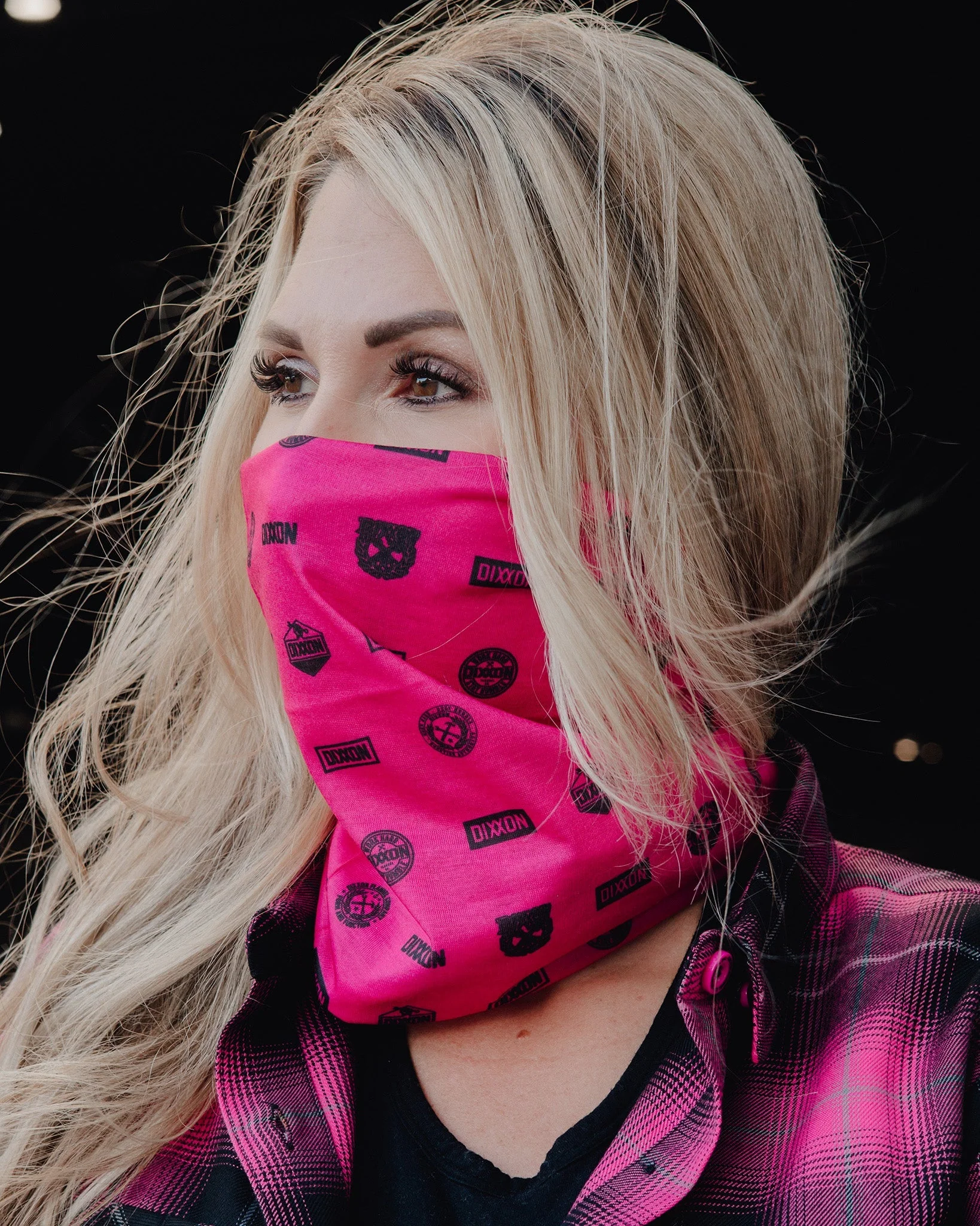 Executive Gaiter - Pink & Black - Image 2