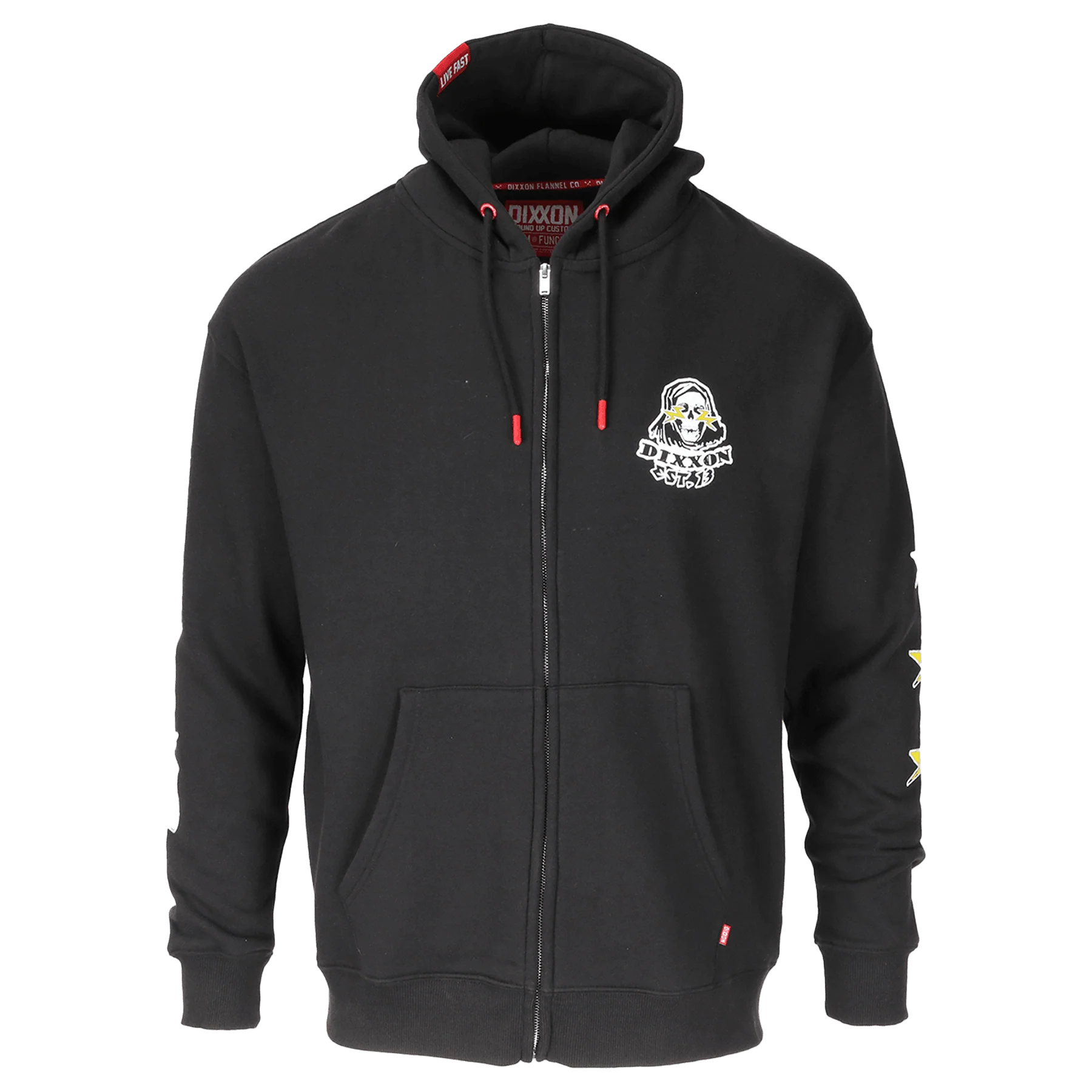 Fear City Zip Up Hoodie - Image 2