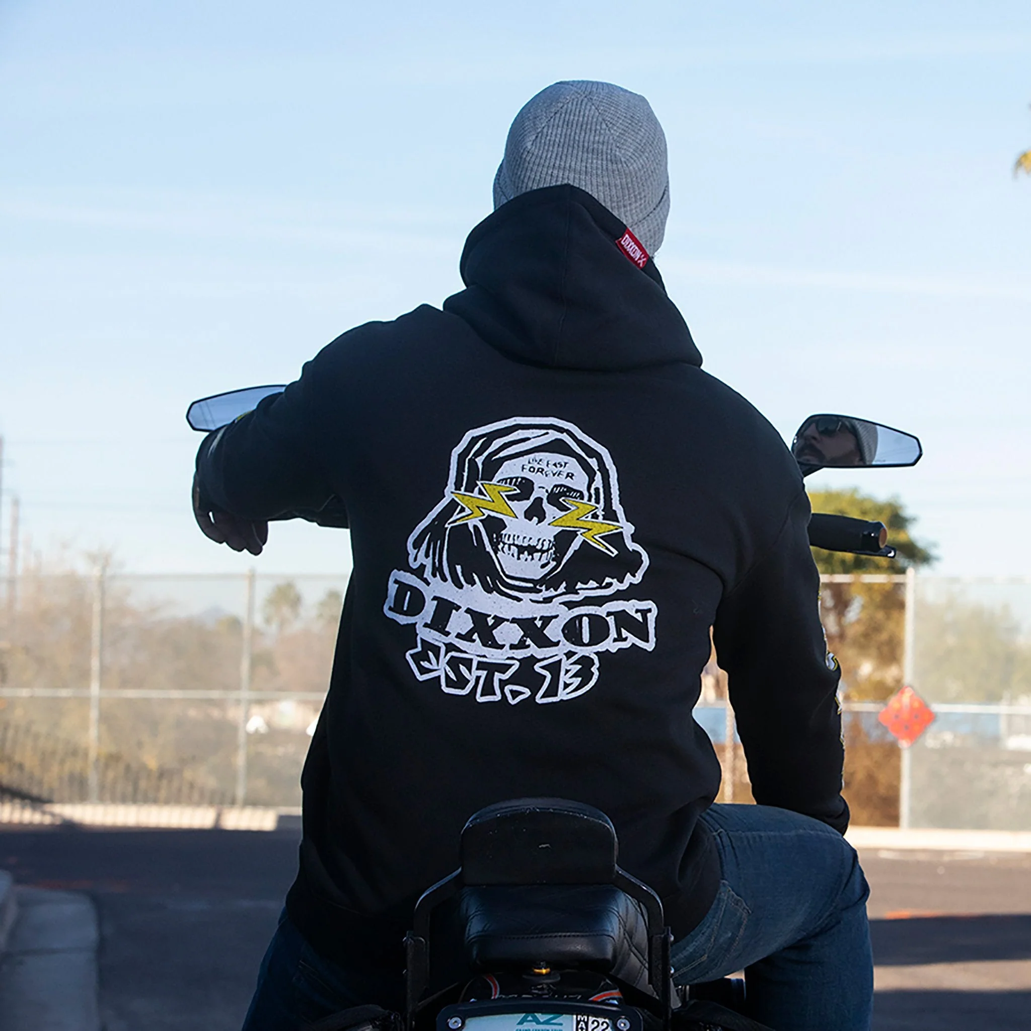 Fear City Zip Up Hoodie - Image 6