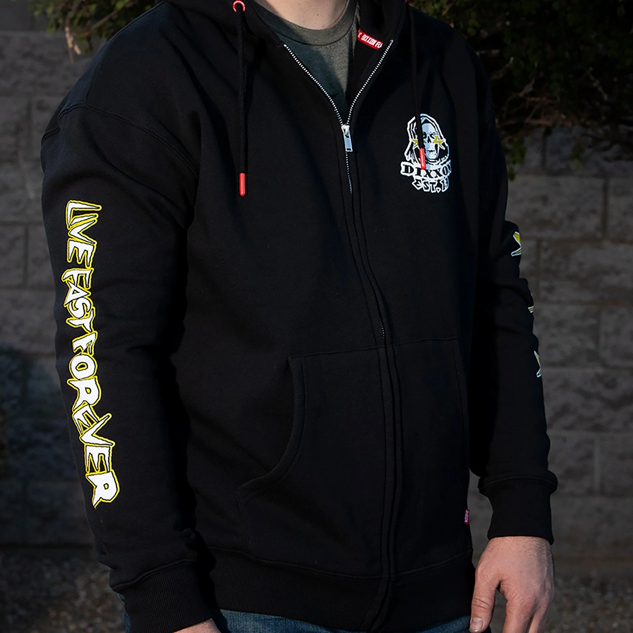 Fear City Zip Up Hoodie - Image 7