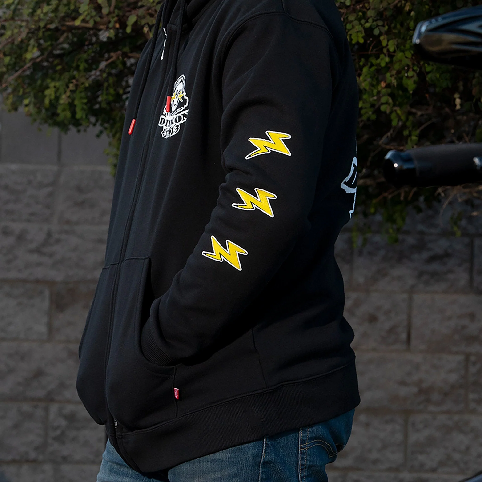 Fear City Zip Up Hoodie - Image 8