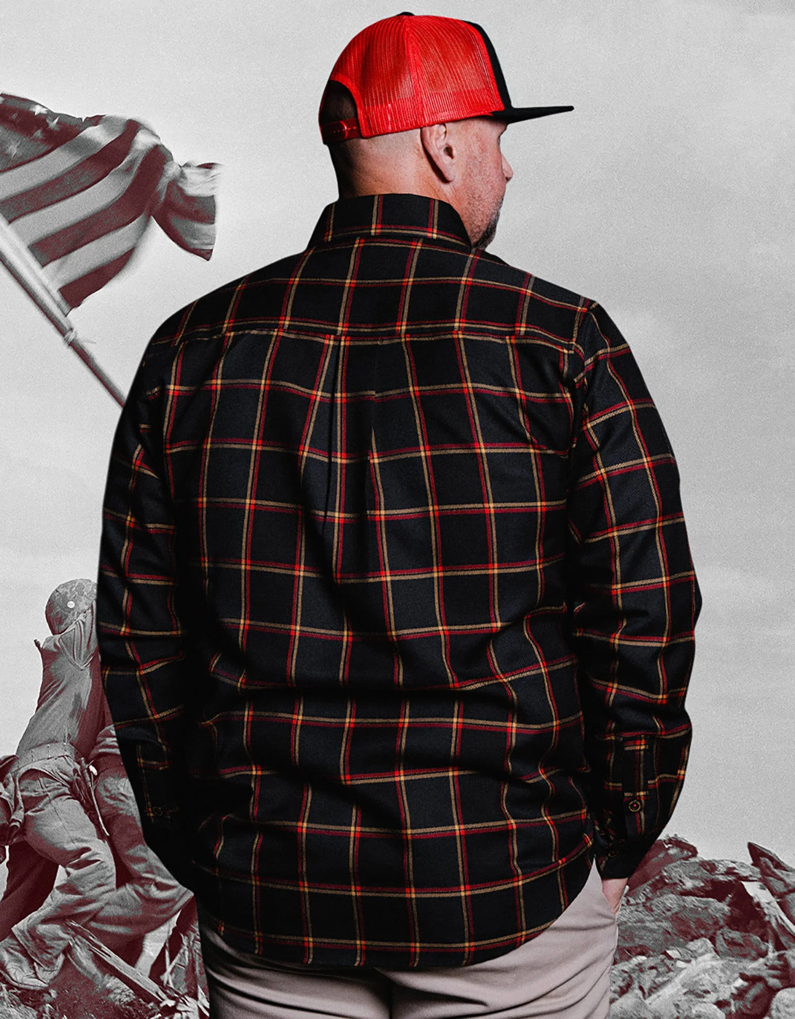 First To Fight Flannel - Image 3