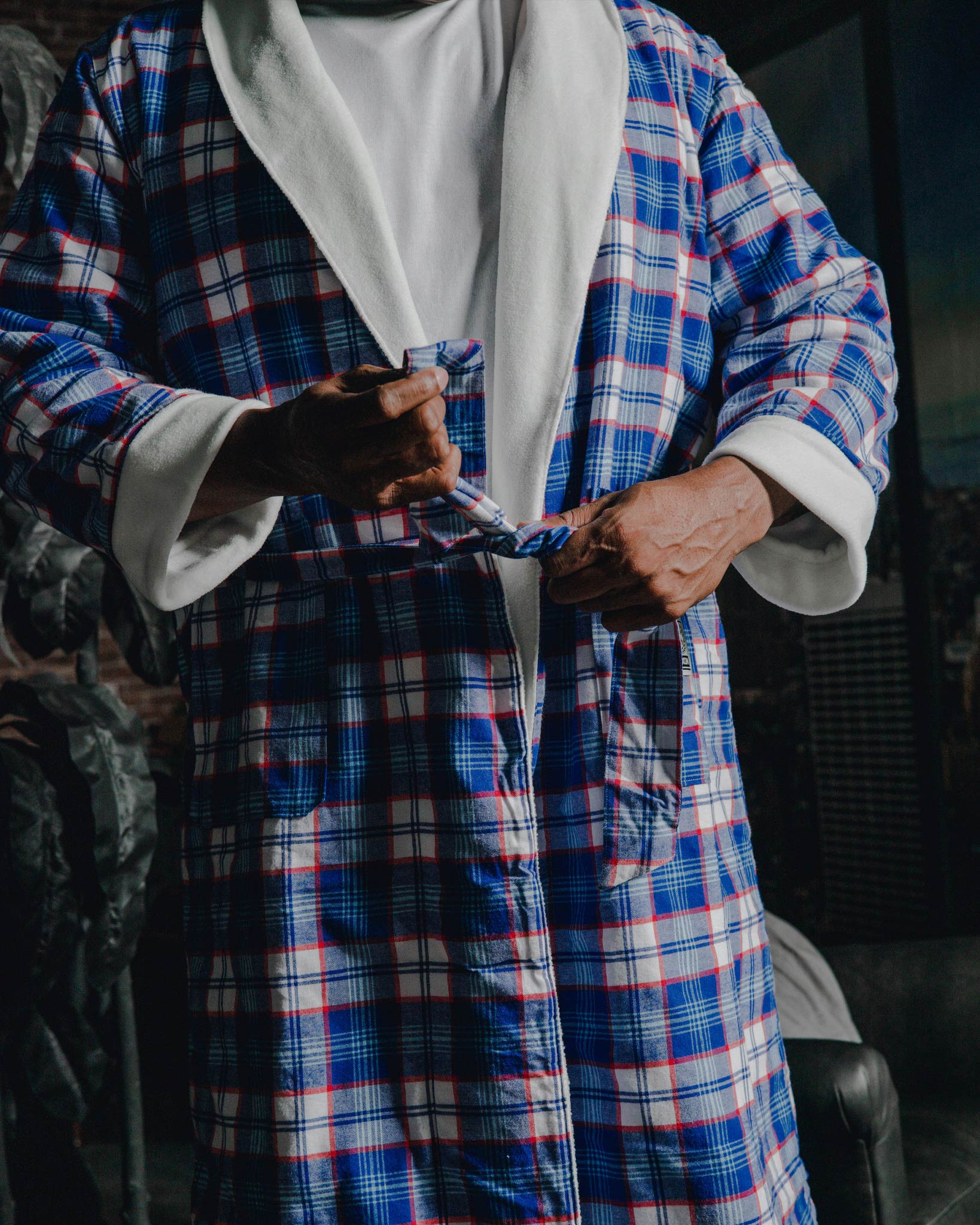 Fleece Lined Robe - Deebo - Image 2