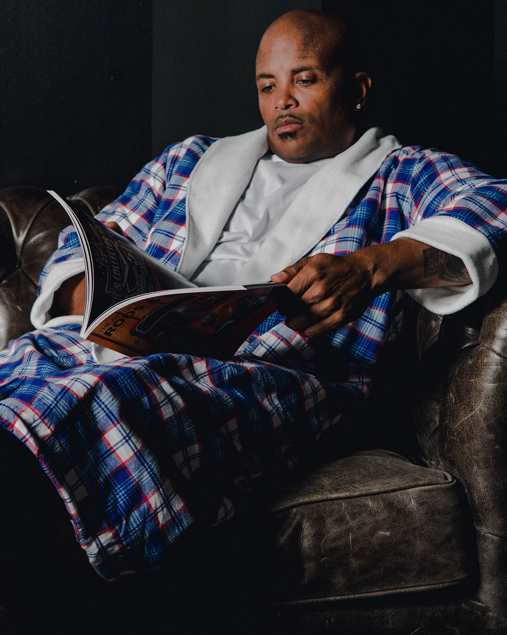 Fleece Lined Robe - Deebo - Image 3