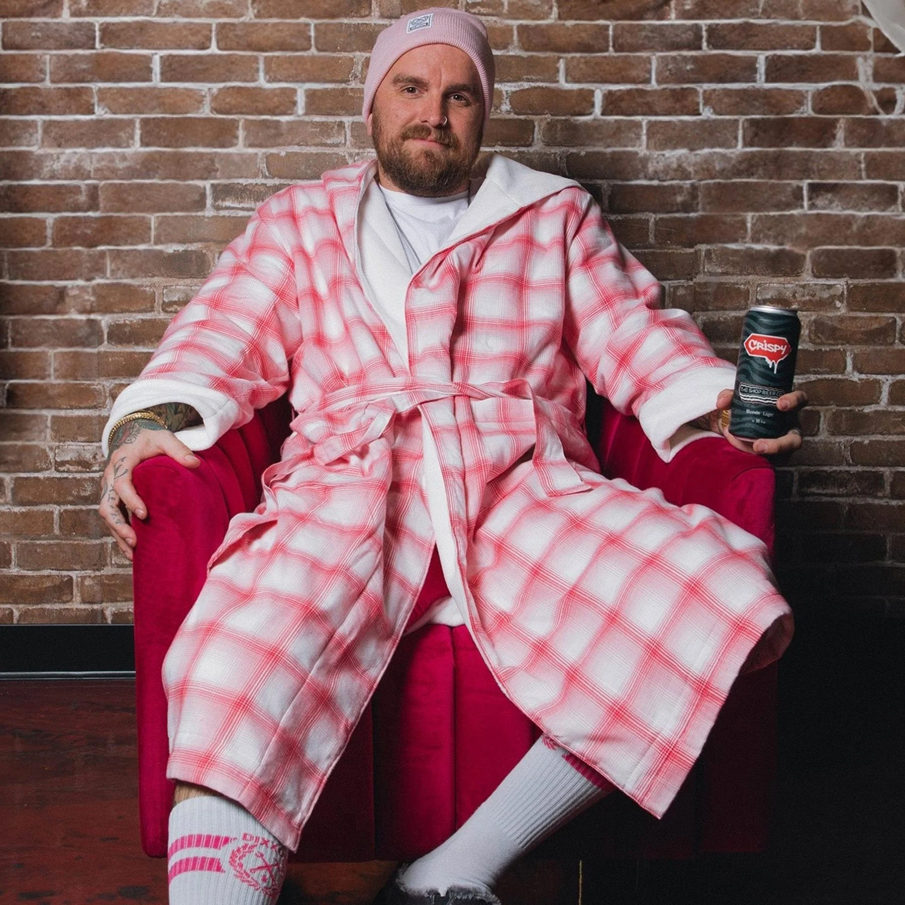 Fleece Lined Robe - Heartbreaker