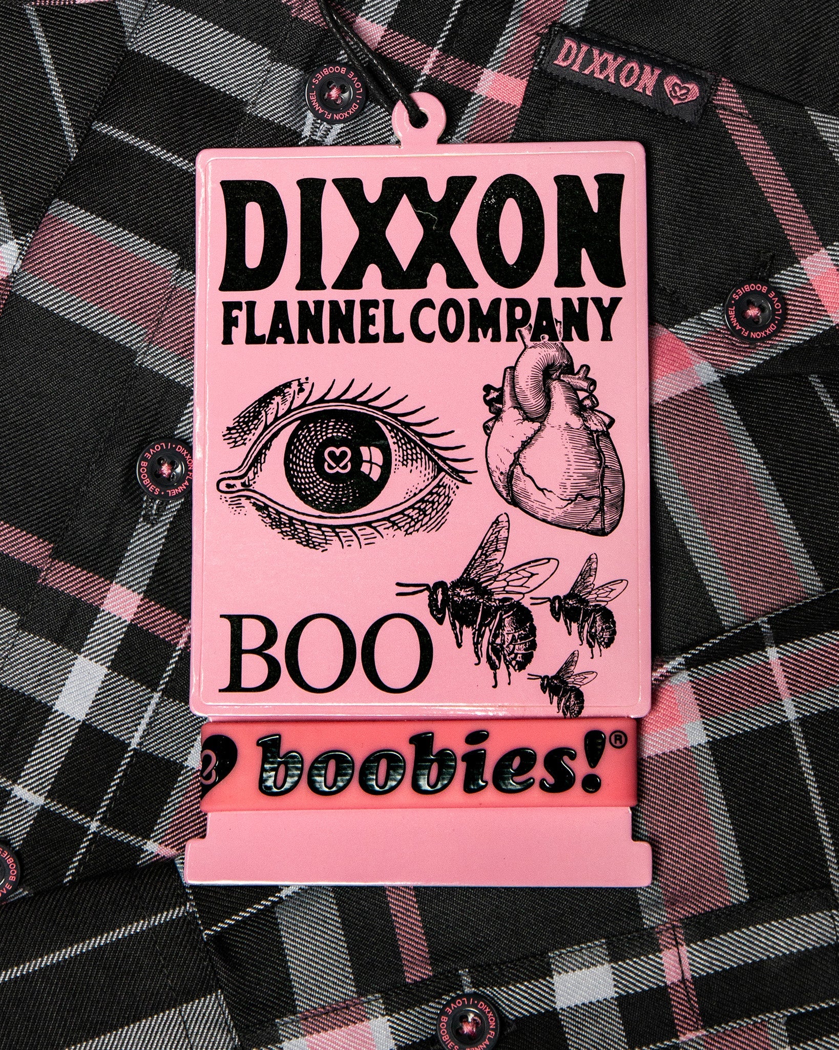 I Love Boobies Flannel - Image 12