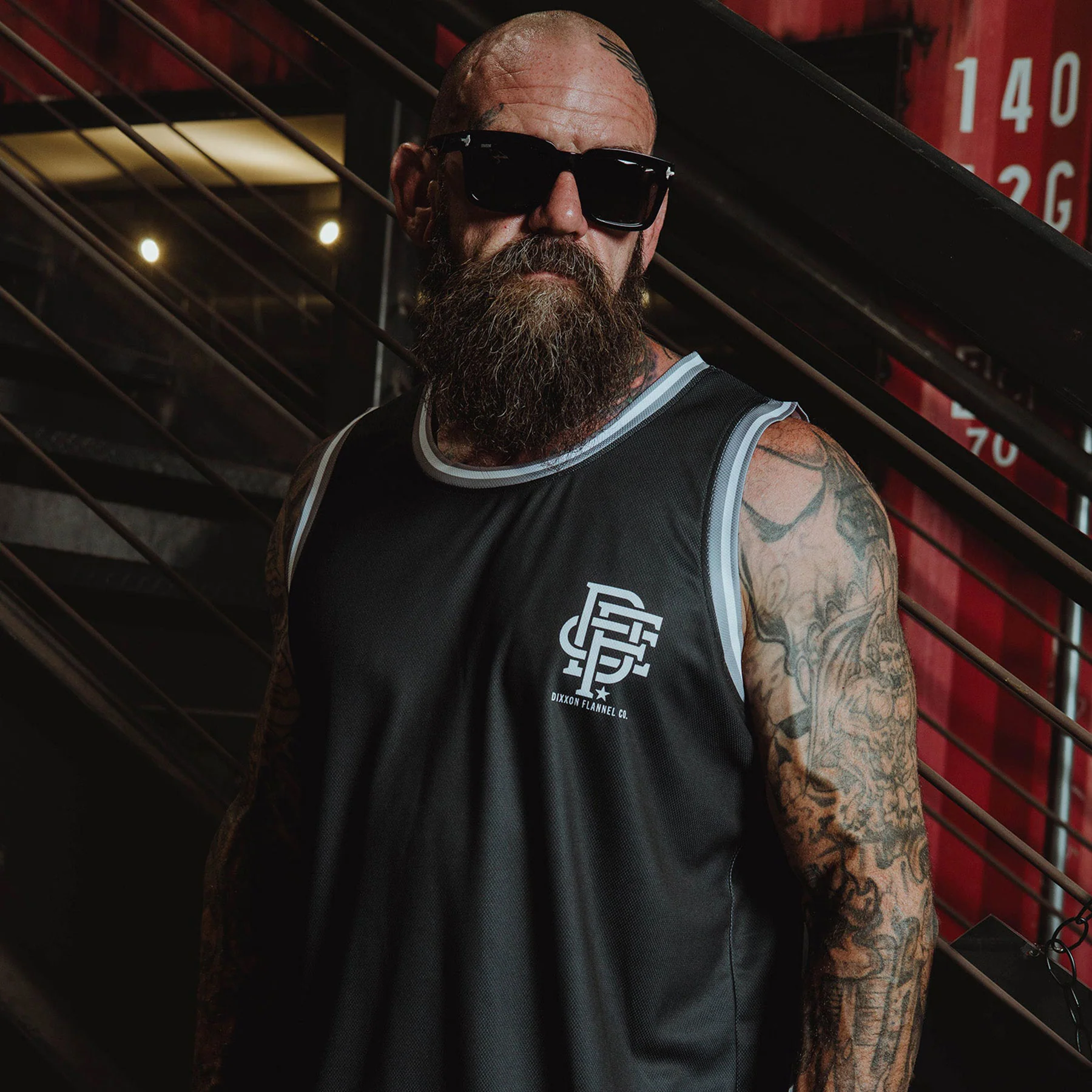 Icon Jersey - Black & Grey