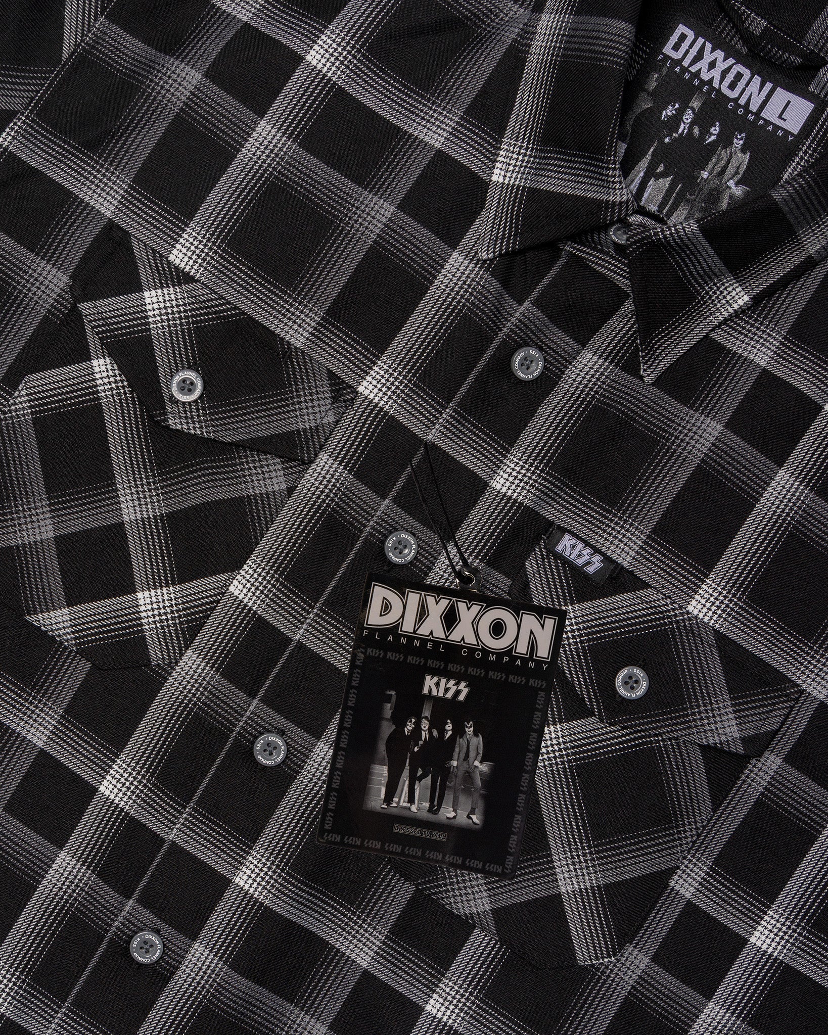 KISS Dressed To Kill Flannel - Image 3