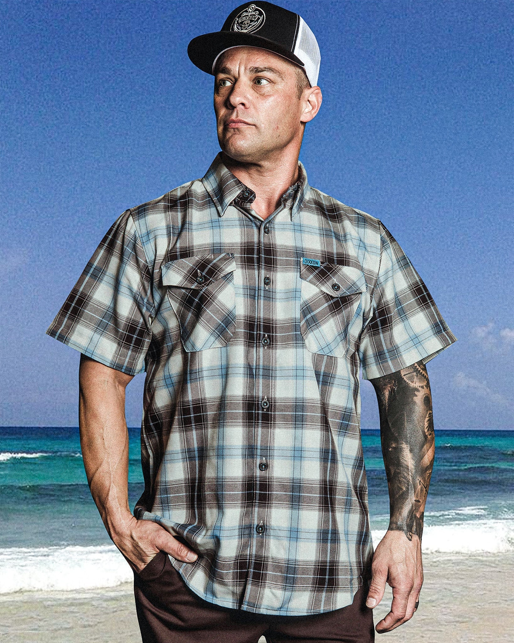 Long Bay Short Sleeve Flannel - Image 4