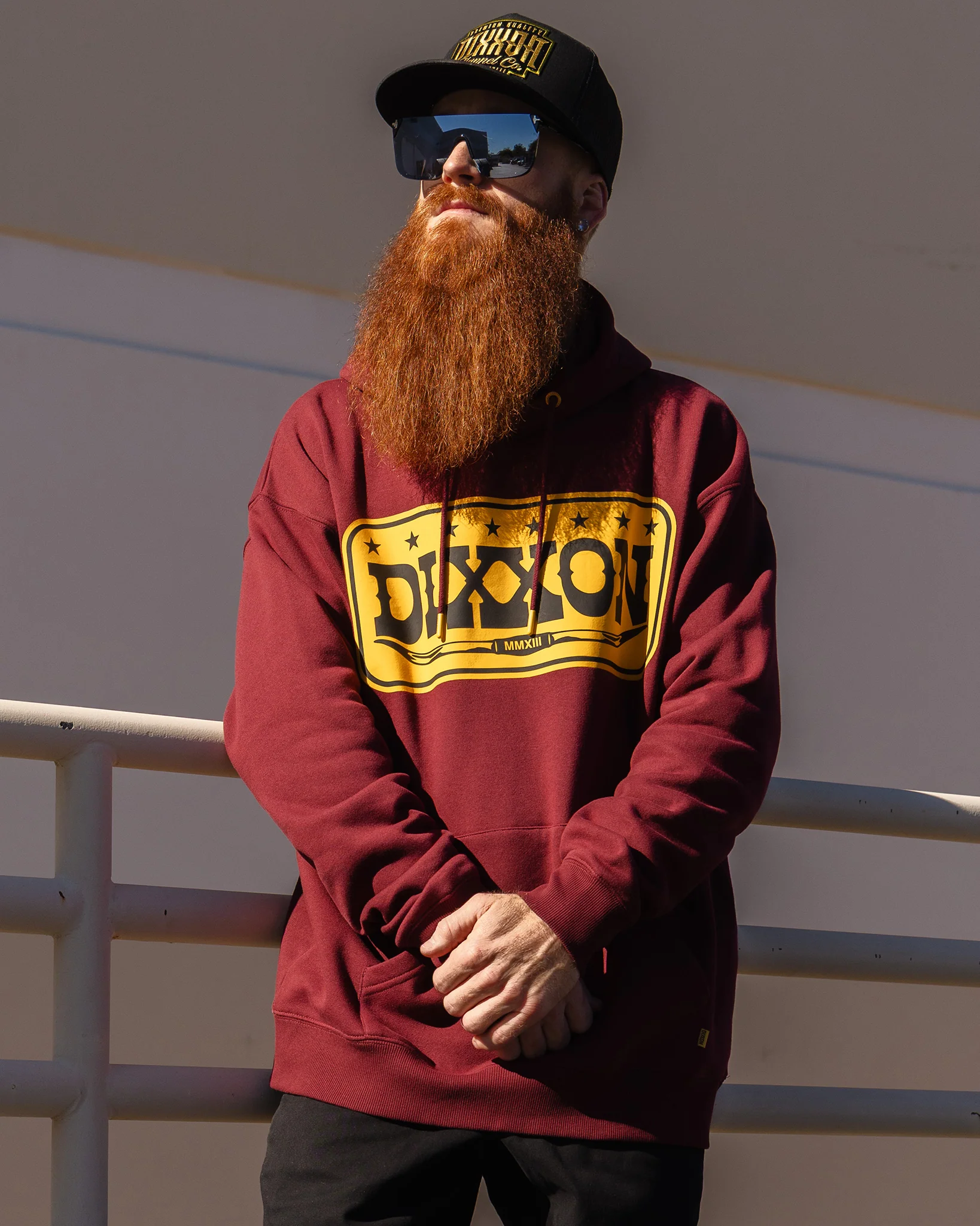 Longhorn Pullover - Maroon - Image 3