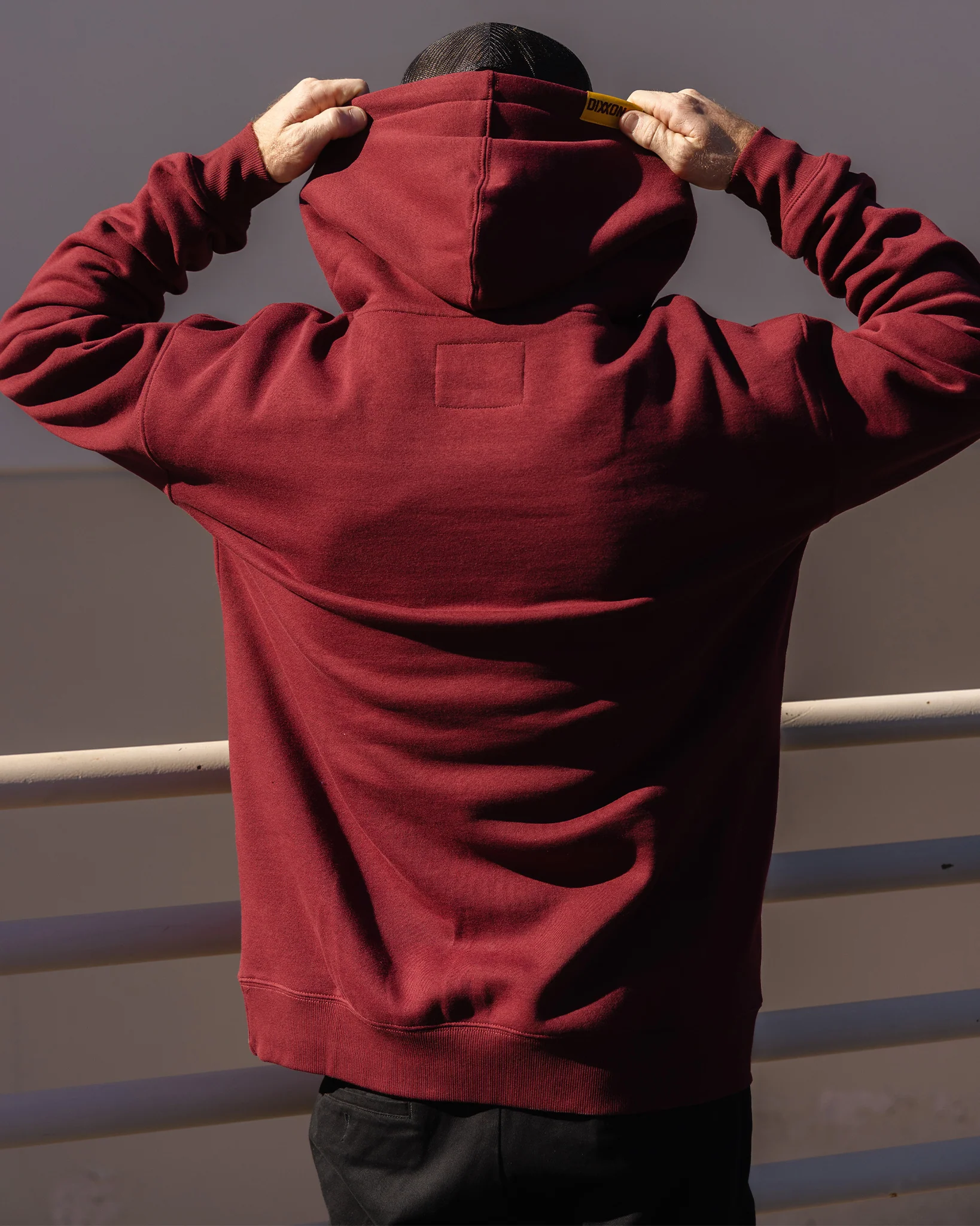 Longhorn Pullover - Maroon - Image 4