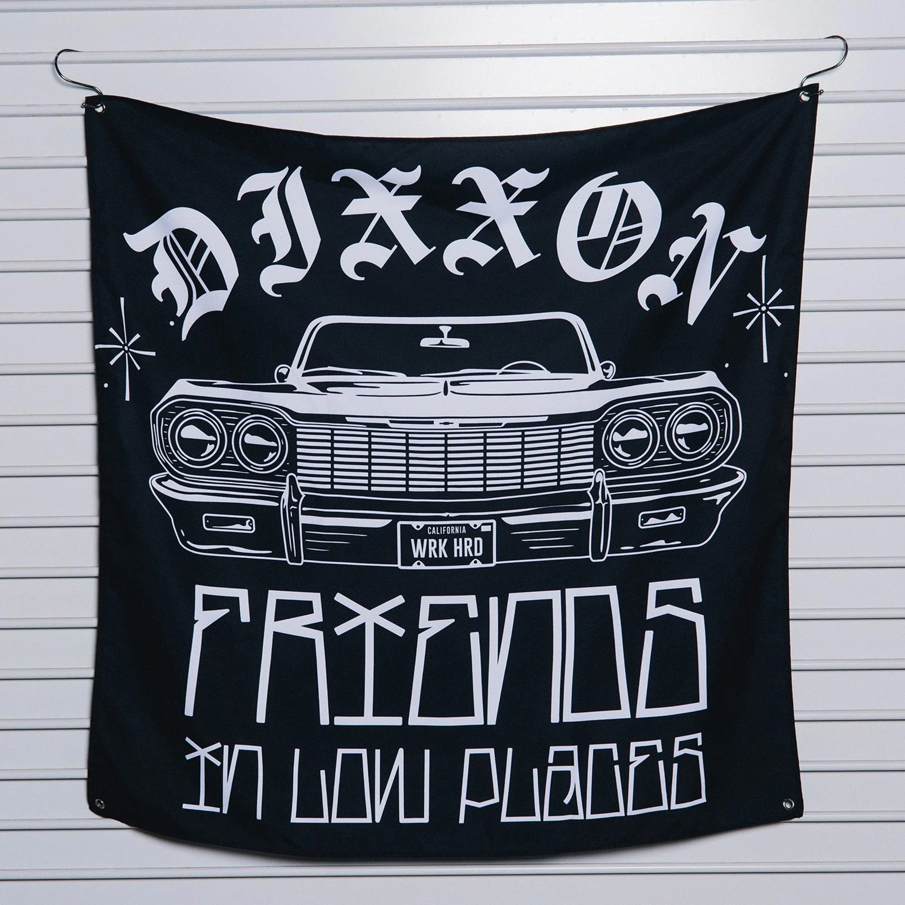 Low Places Garage Banner - 36" x 36"