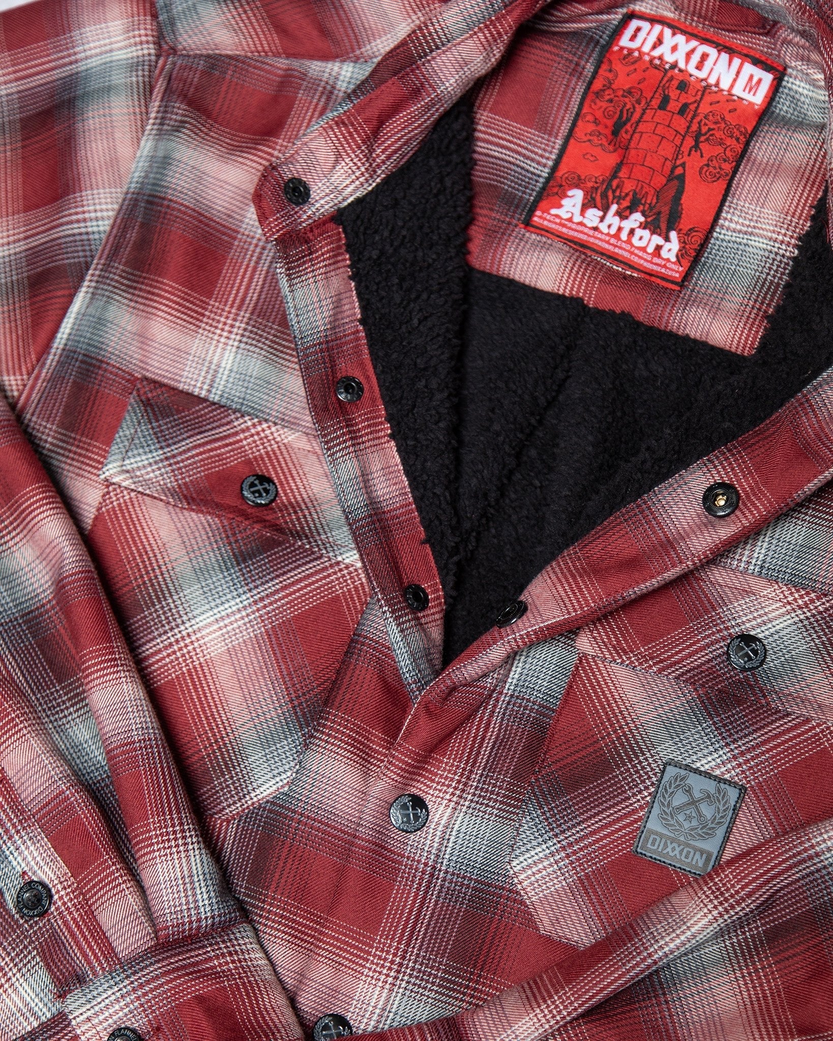 Men's Ashford Sherpa Flannel Jacket - Image 6