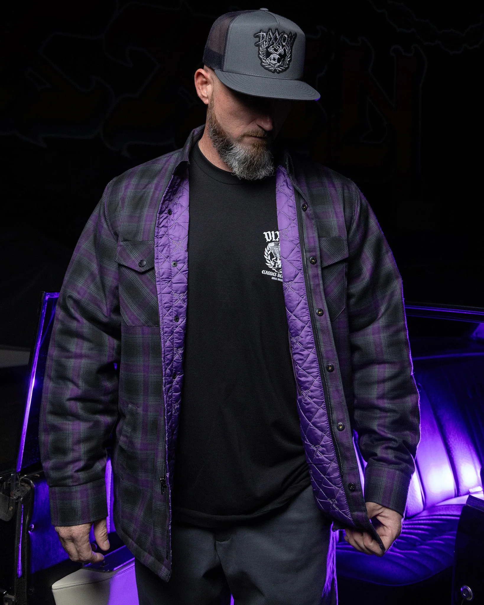 Men's Forum Quilted Flannel Jacket - Image 9