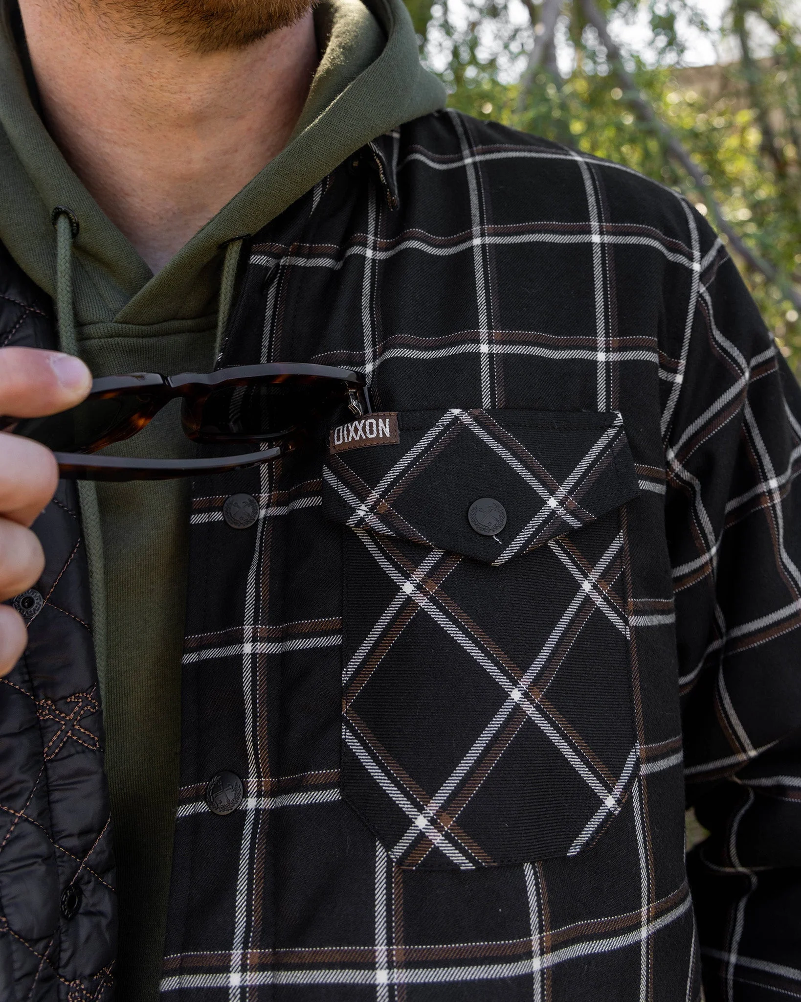 Men's Mesquite Quilted Flannel Jacket - Image 4