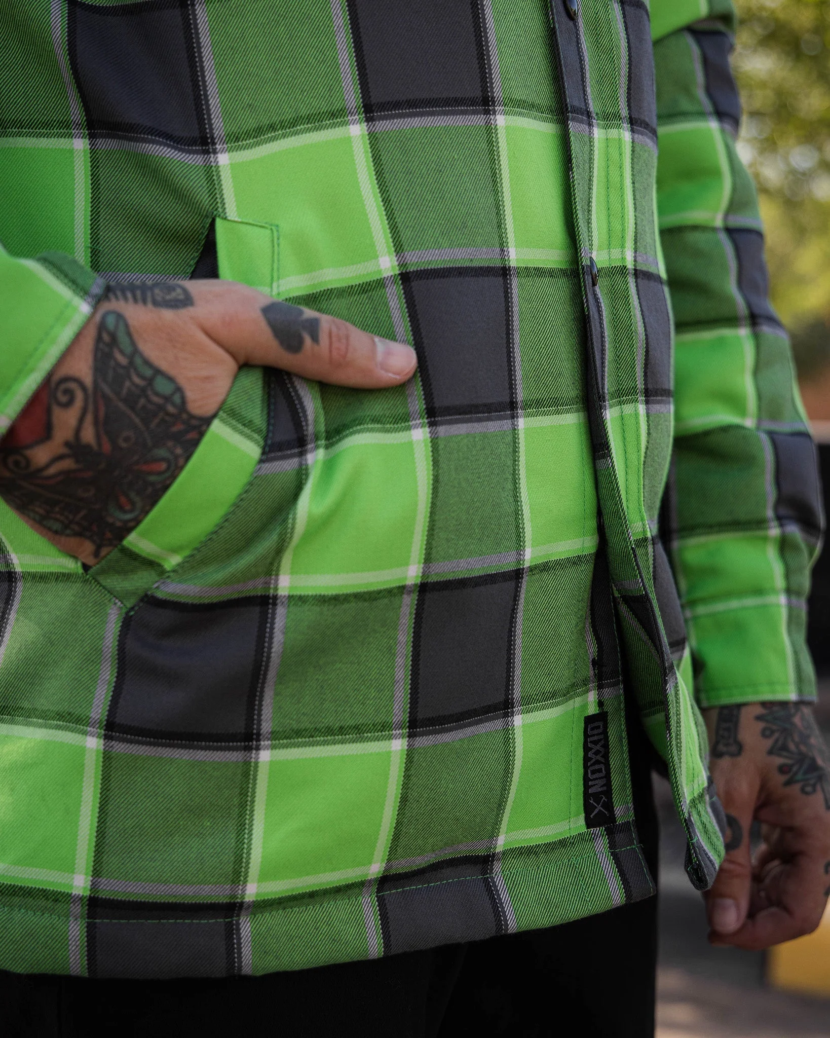 Men's Springfield Hooded Flannel Jacket - Image 6