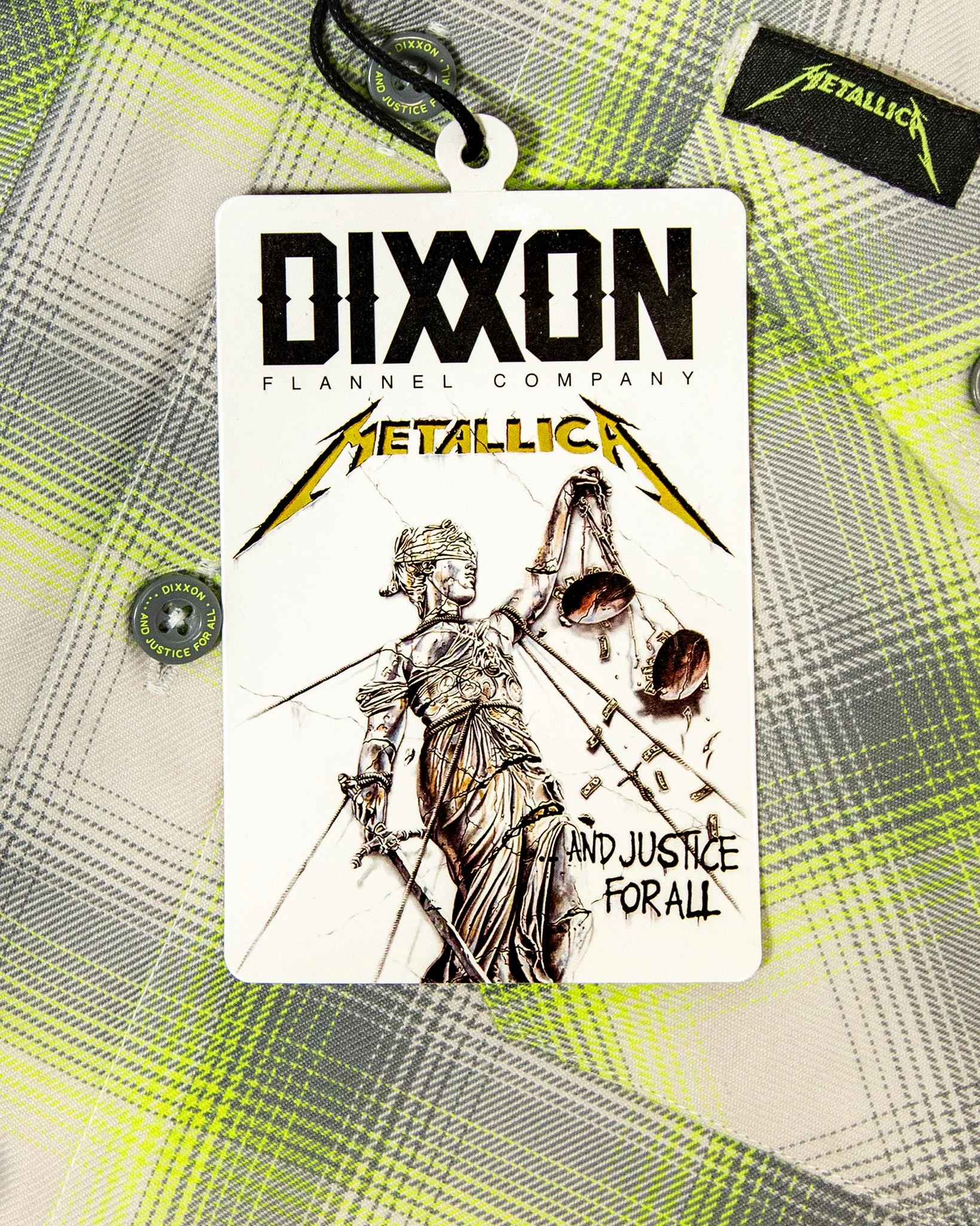Metallica And Justice For All Flannel - Image 4