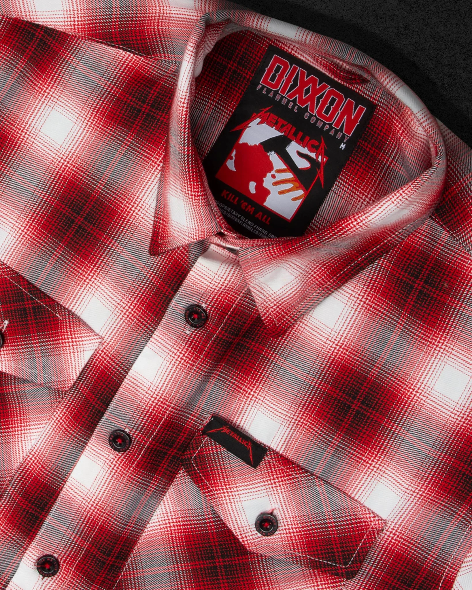 Metallica Kill 'Em All Flannel - Image 2
