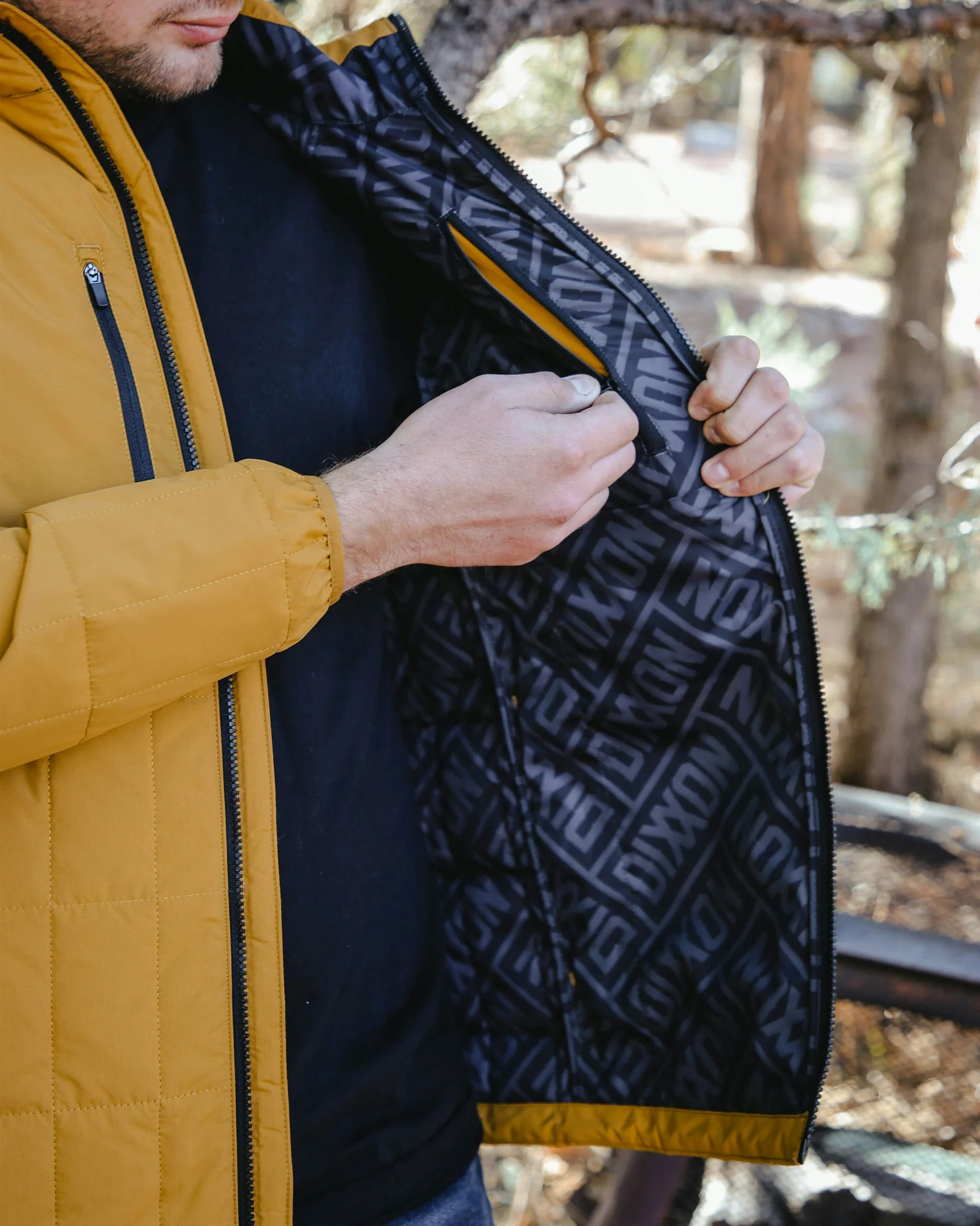Nomad Puffer Jacket - Camel - Image 4