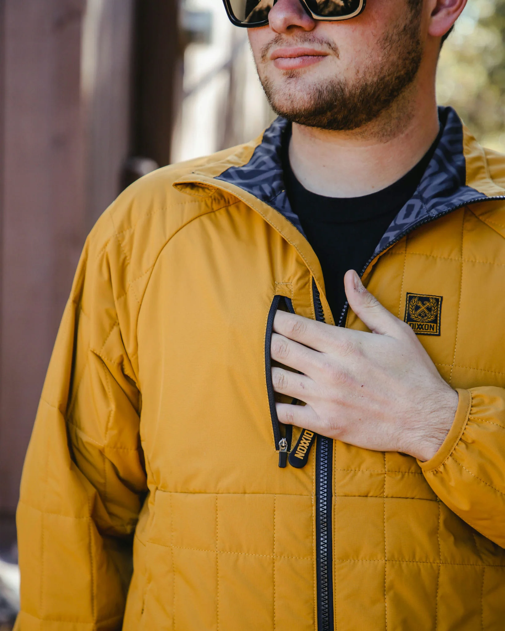 Nomad Puffer Jacket - Camel - Image 5