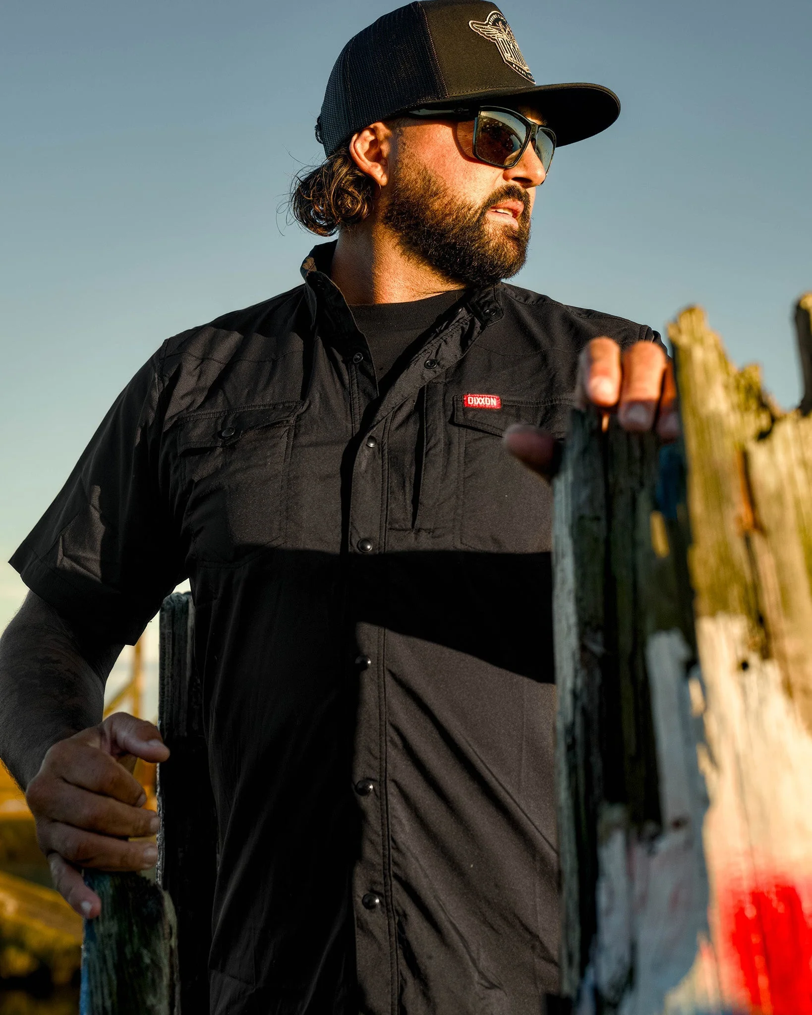 Outdoorsman Performance Short Sleeve - Black - Image 5