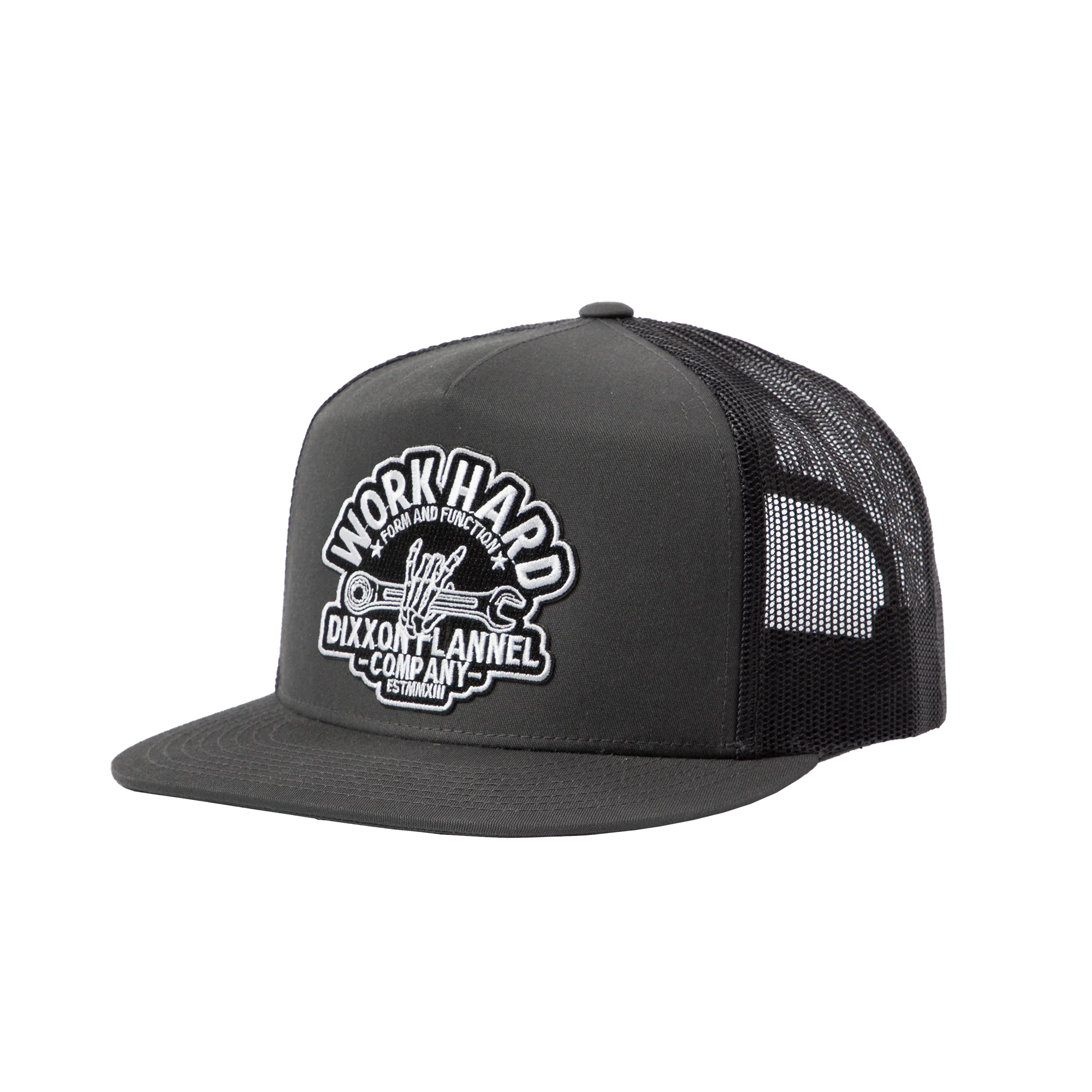 Overtime Flat Bill Trucker Snapback - Image 6