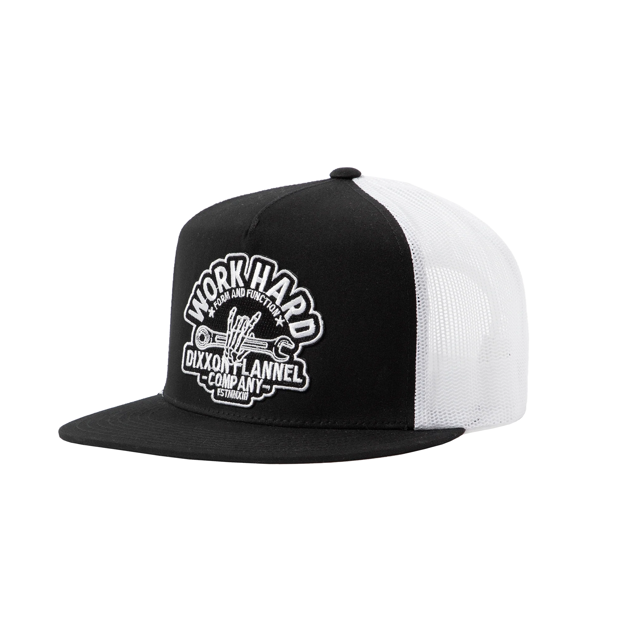 Overtime Flat Bill Trucker Snapback - Image 9