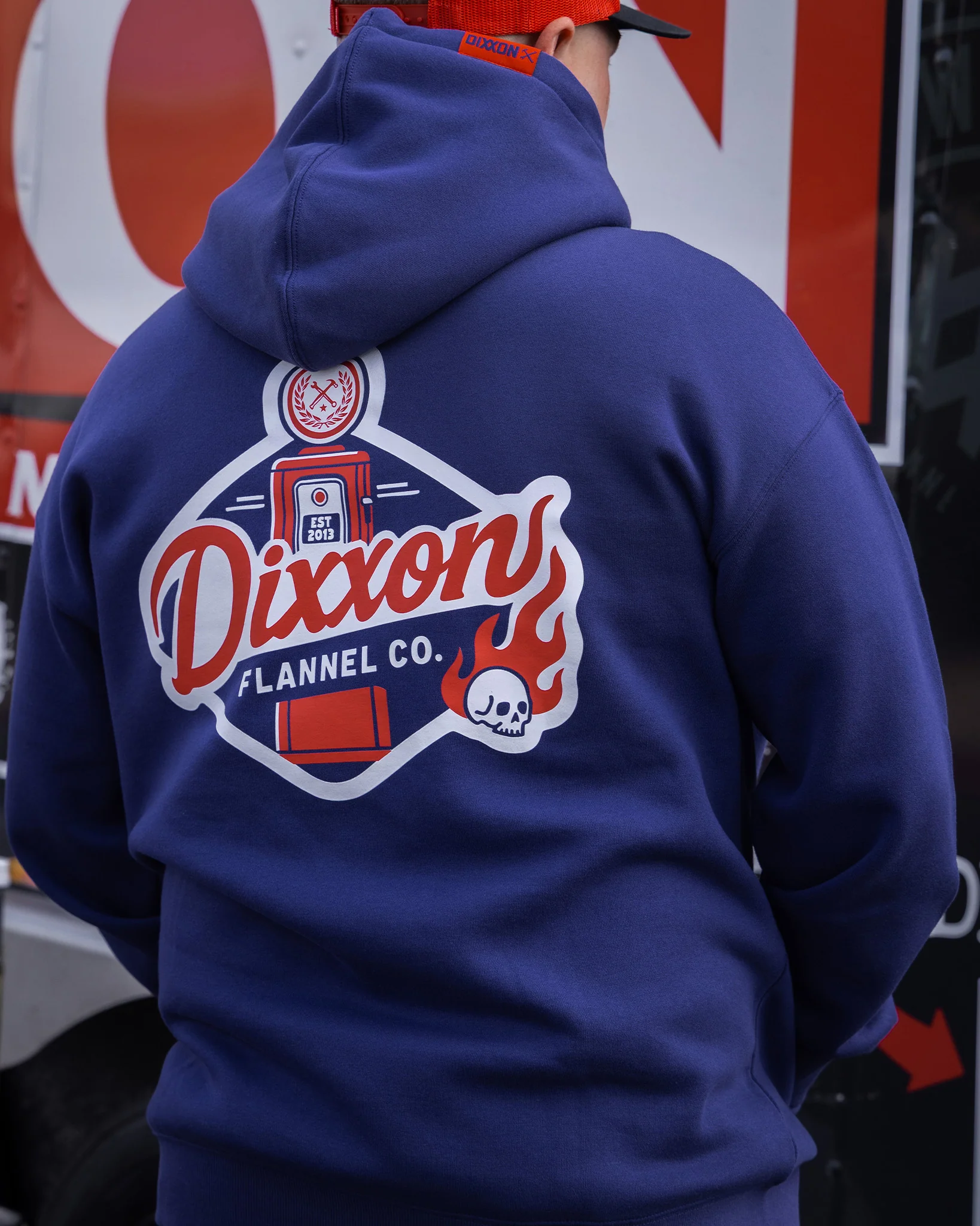 Petrol Pullover - Navy - Image 3