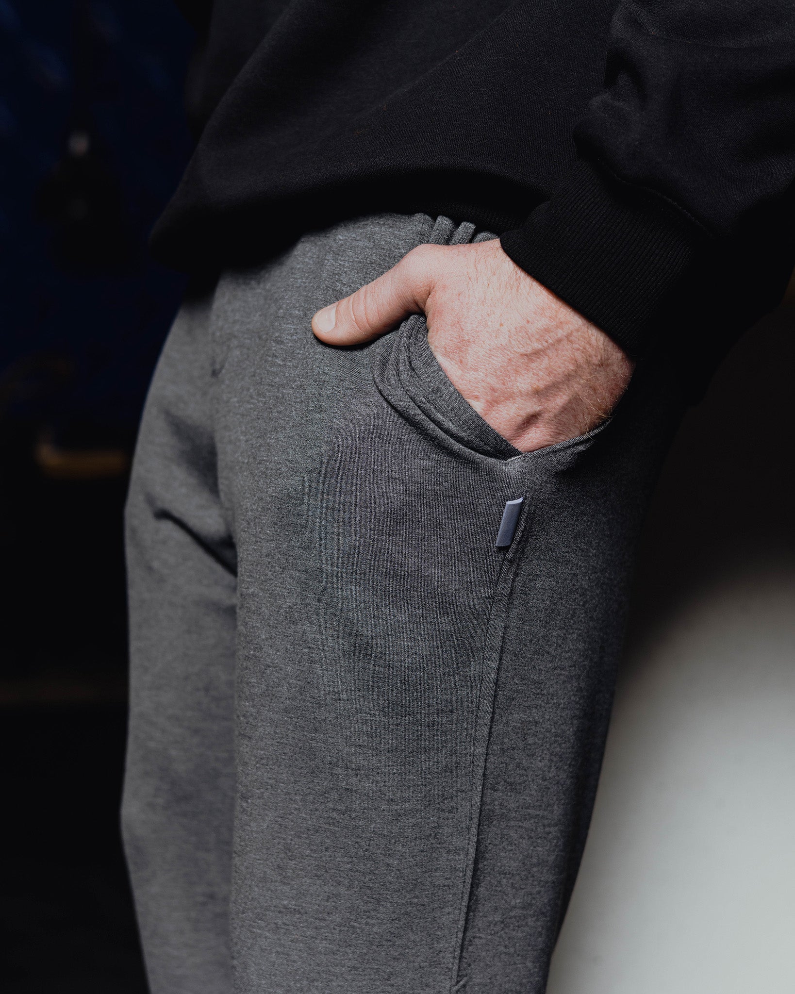 Pyjama Pants - Heather Grey - Image 3