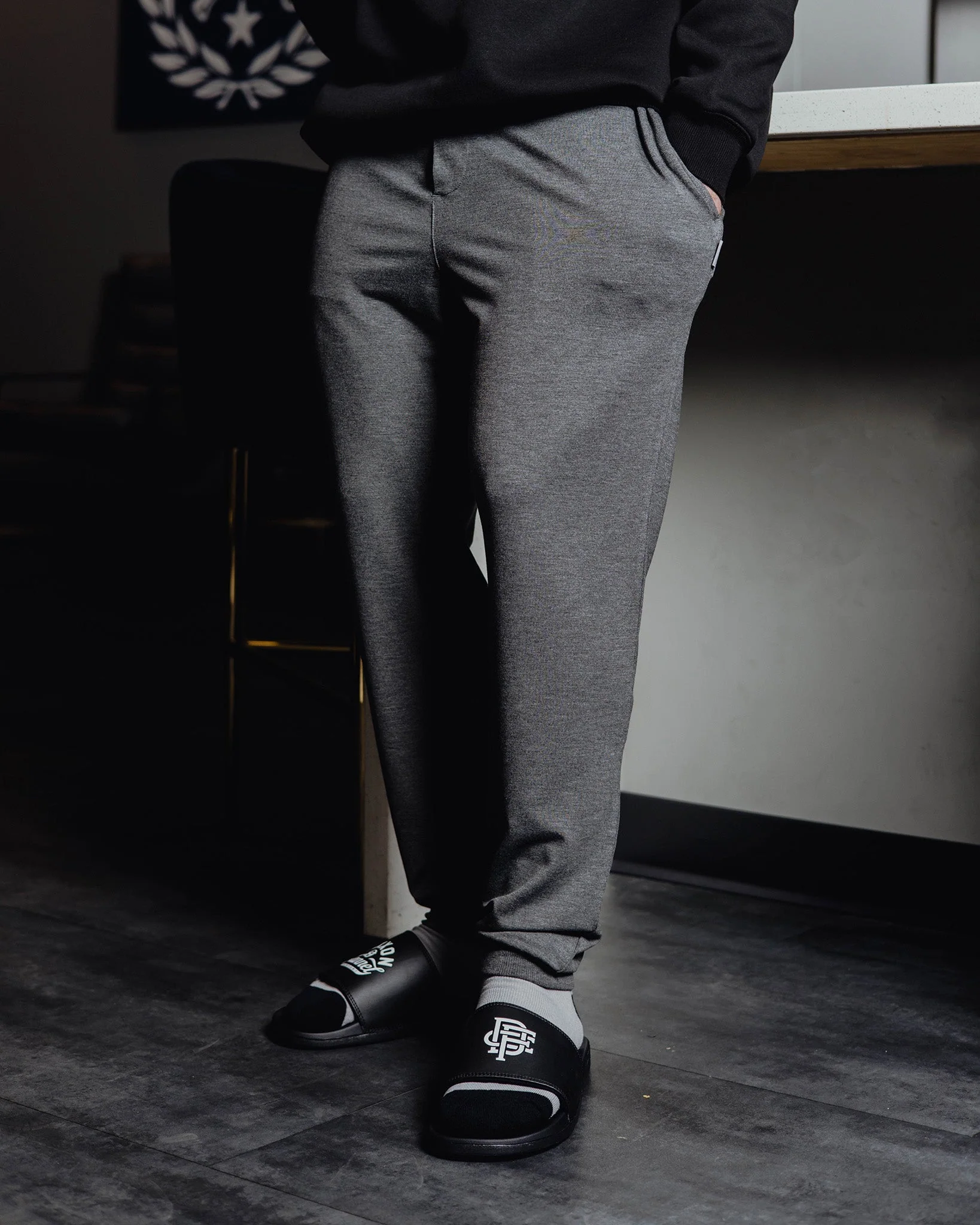 Pyjama Pants - Heather Grey - Image 4