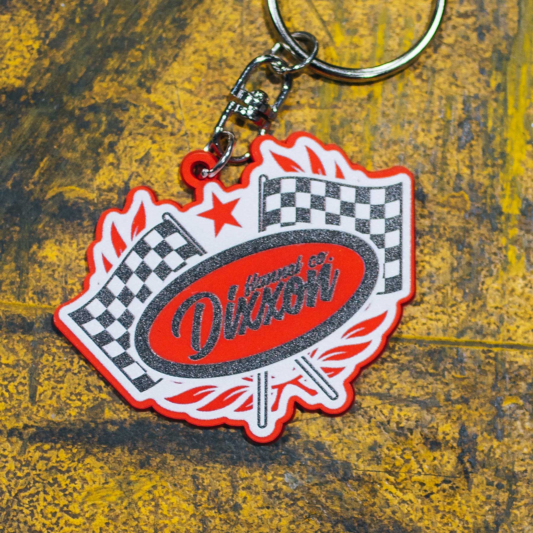 Rally Crest Keychain