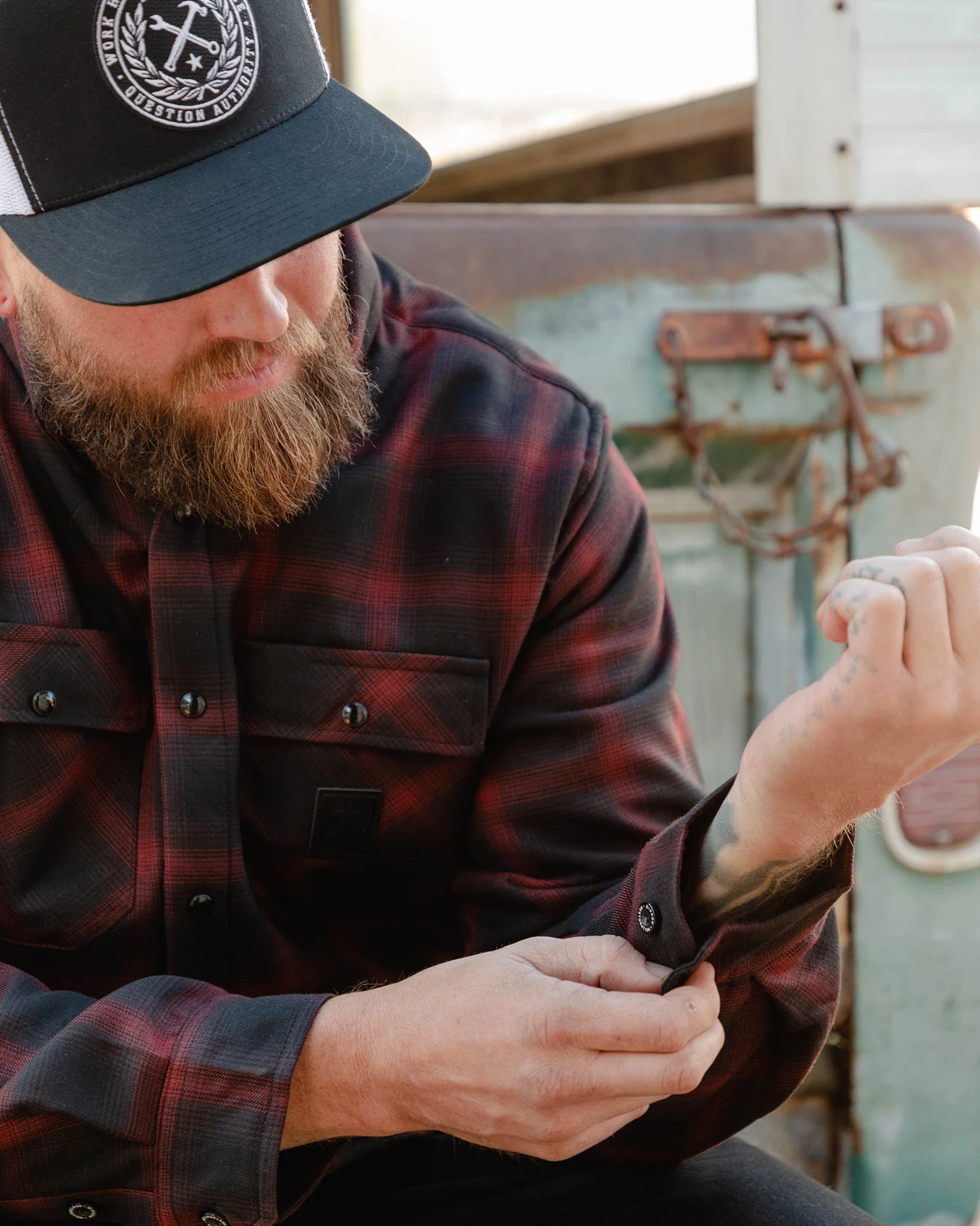 Restoration Sherpa Lined Flannel Jacket - Image 7